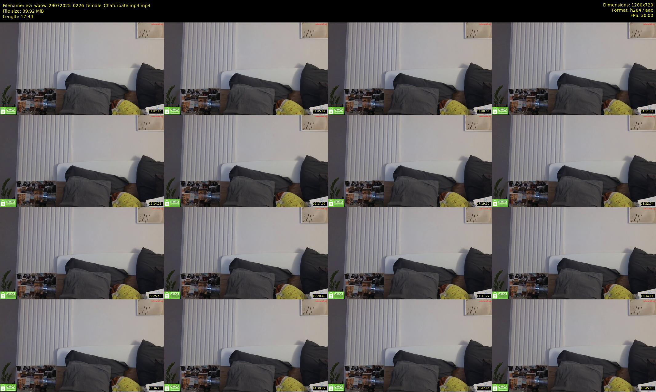 evi_woow — 18 minute Chaturbate female cam show recording, 720p, Jul 29, 2025