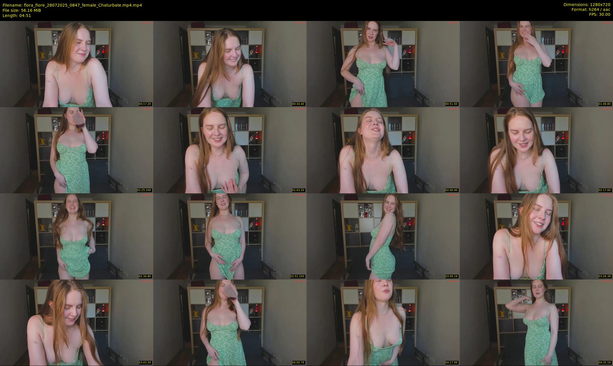 flora_fiore — 5 minute Chaturbate female cam show recording, 720p, Jul 28, 2025