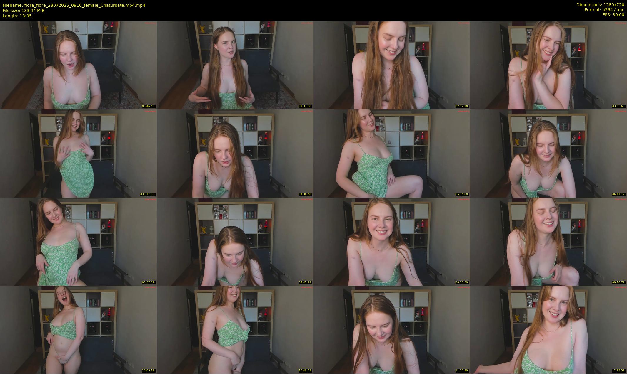 flora_fiore — 14 minute Chaturbate female cam show recording, 720p, Jul 28, 2025