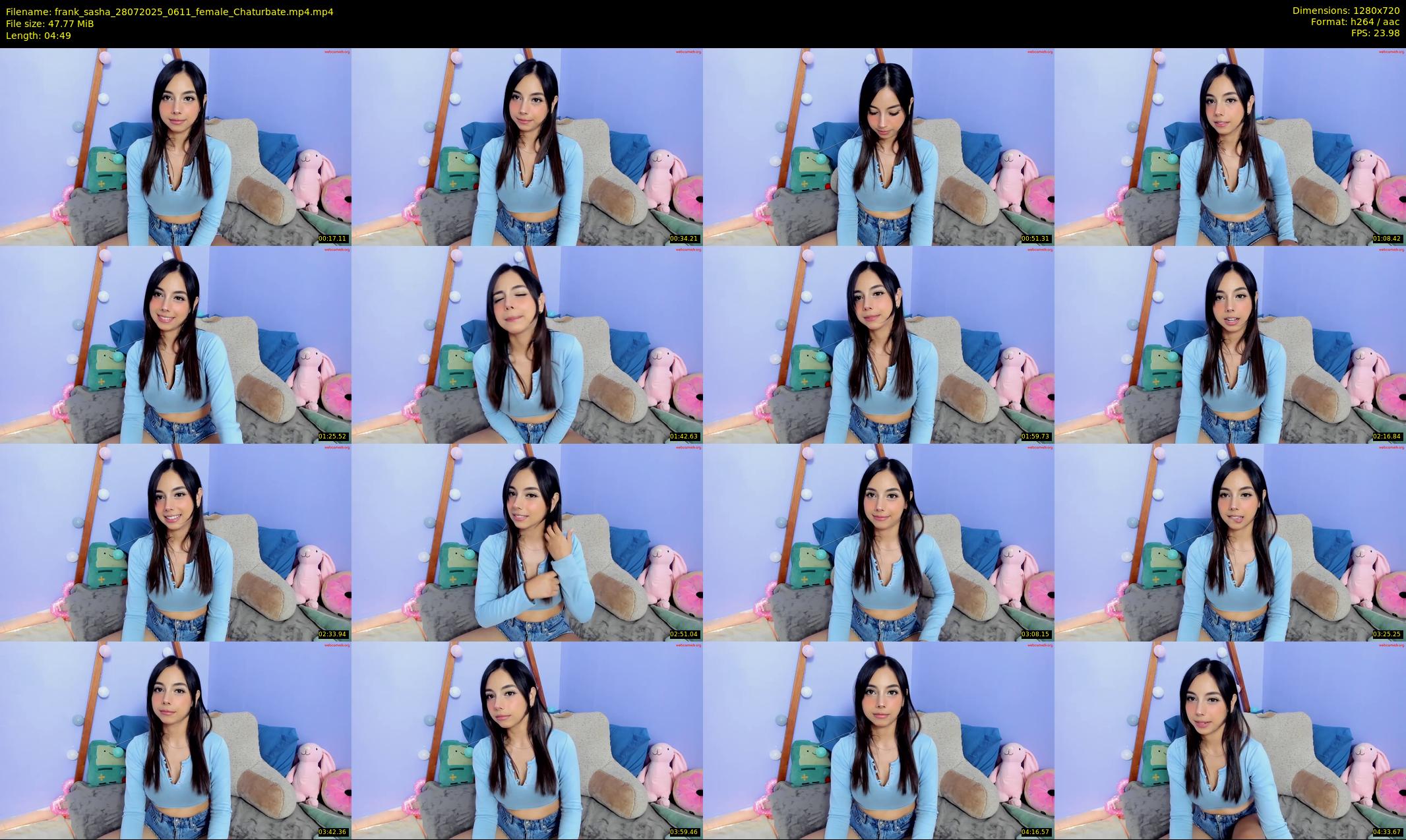 frank_sasha — 5 minute Chaturbate couple cam show recording, 720p, Jul 28, 2025