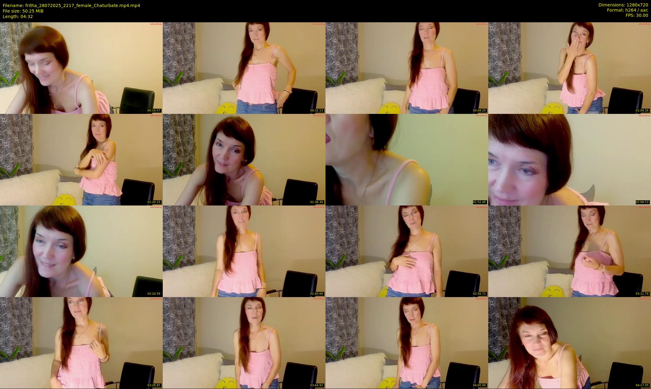 fritha — 5 minute Chaturbate female cam show recording, 720p, Jul 28, 2025