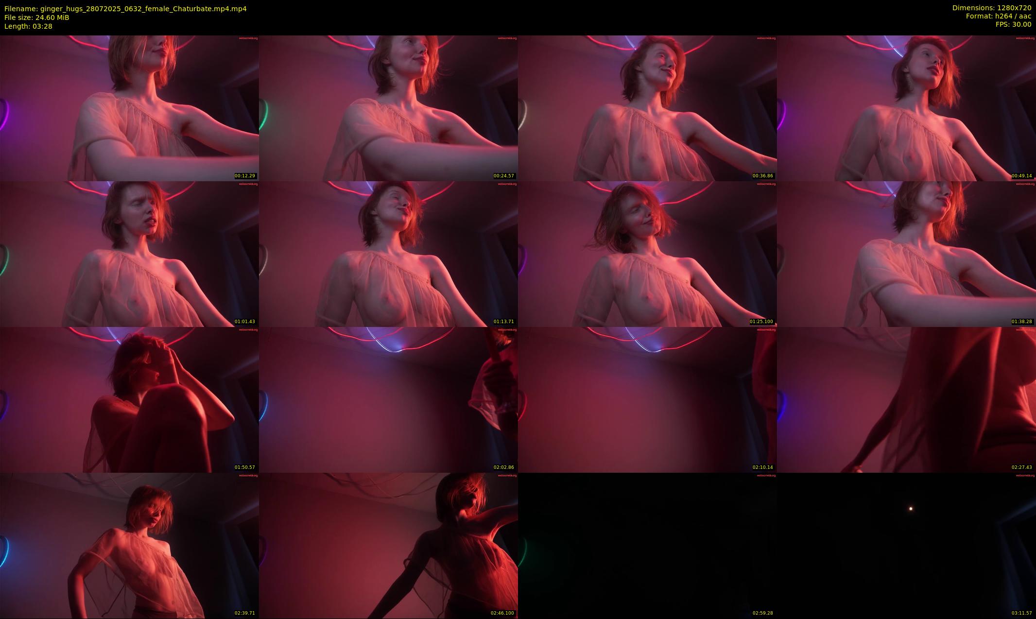 ginger_hugs — 4 minute Chaturbate female cam show recording, 720p, Jul 28, 2025