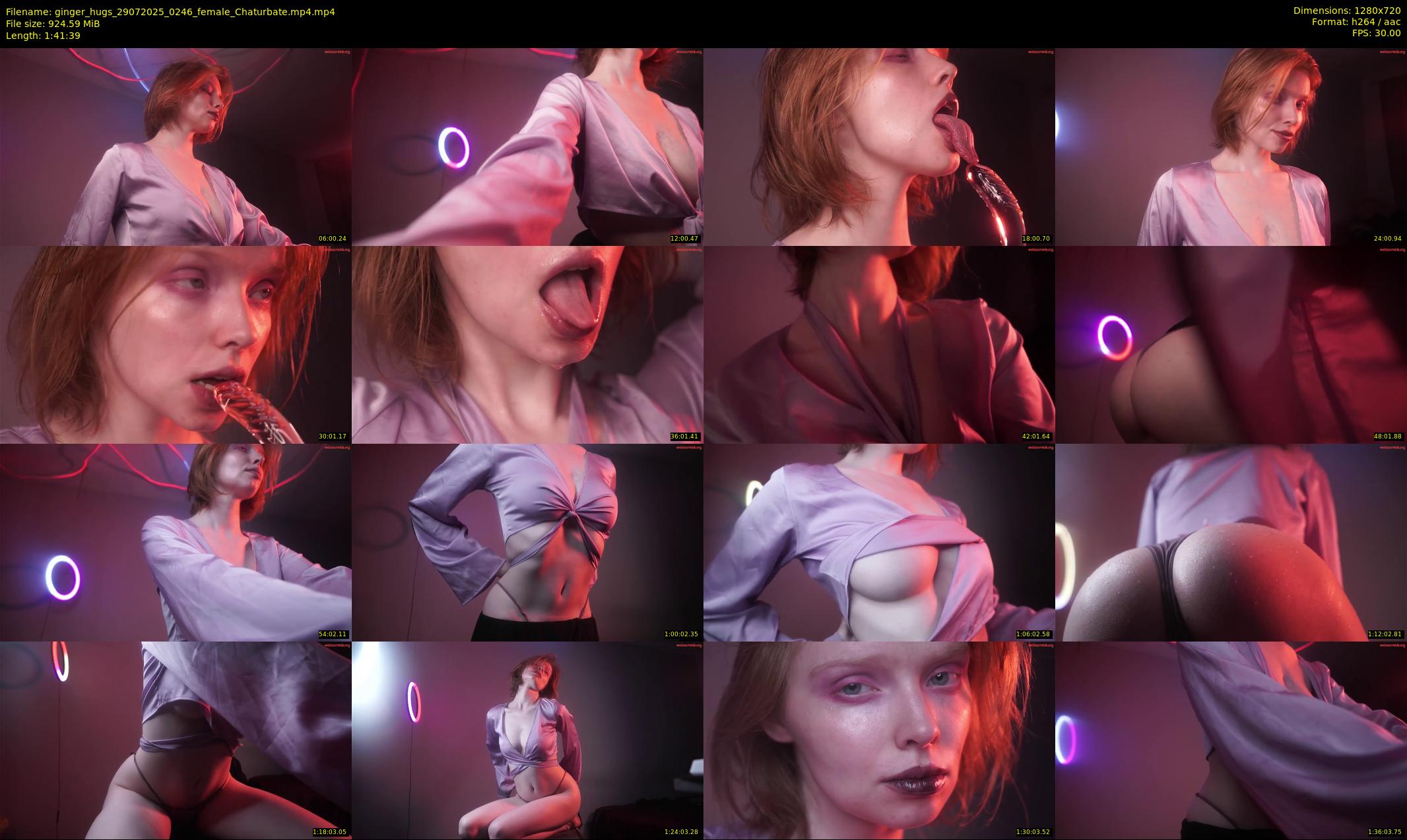 ginger_hugs — 102 minute Chaturbate female cam show recording, 720p, Jul 29, 2025