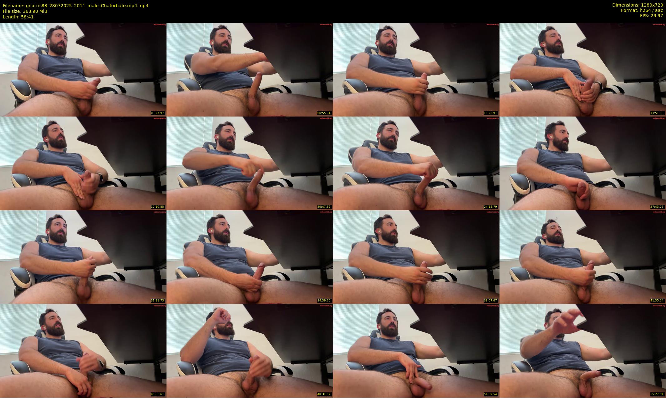 gnorris88 — 59 minute Chaturbate male cam show recording, 720p, Jul 28, 2025