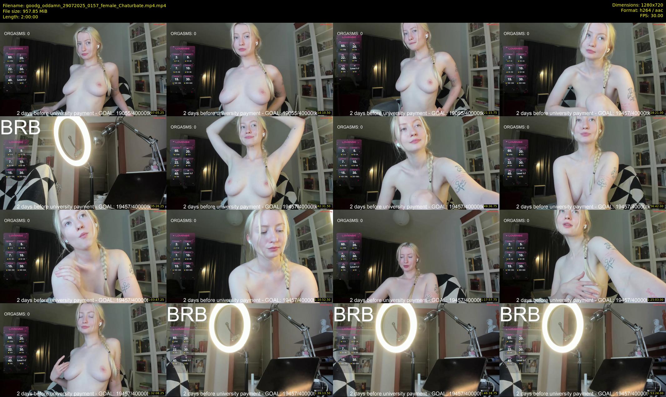 goodg_oddamn — 120 minute Chaturbate female cam show recording, 720p, Jul 29, 2025