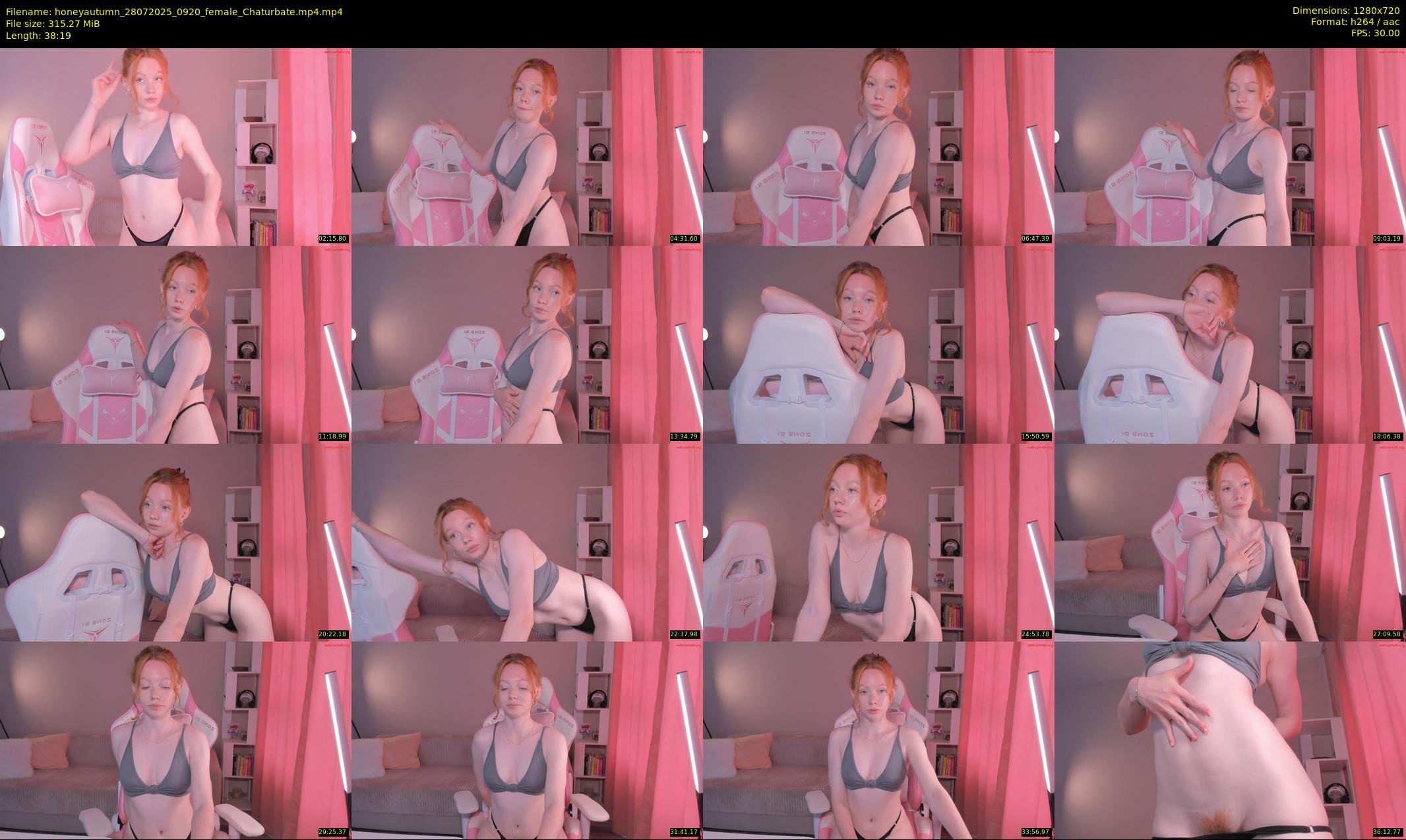 honeyautumn — 39 minute Chaturbate female cam show recording, 720p, Jul 28, 2025