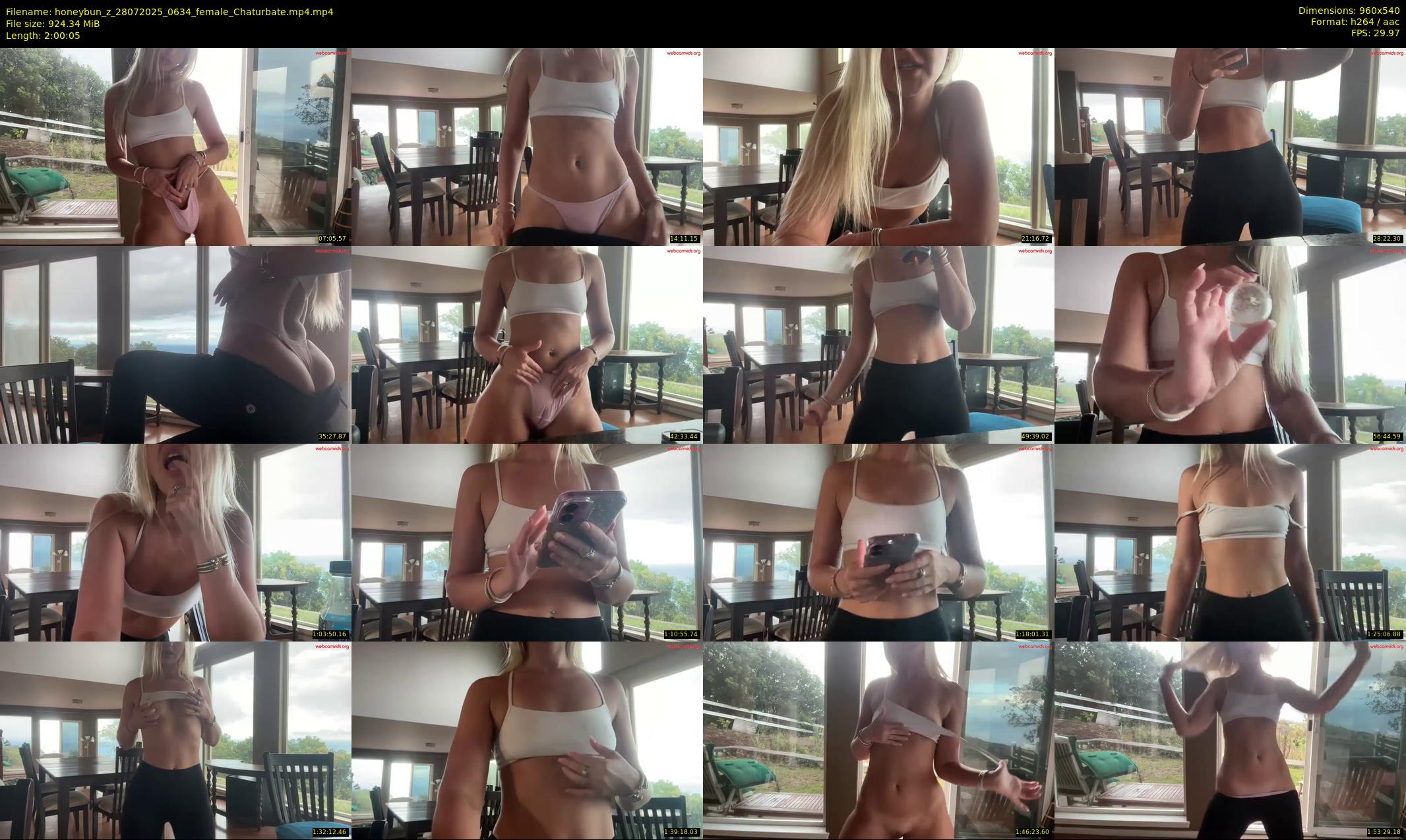 honeybun_z — 121 minute Chaturbate female cam show recording, 480p, Jul 28, 2025