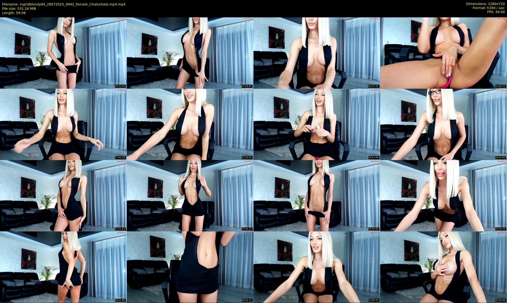 ingridblondy94 — 60 minute Chaturbate female cam show recording, 720p, Jul 28, 2025