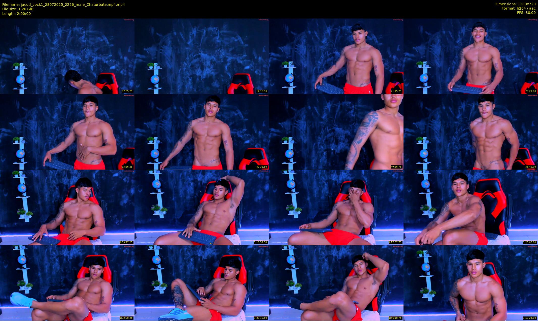 jacod_cock1 — 120 minute Chaturbate male cam show recording, 720p, Jul 28, 2025