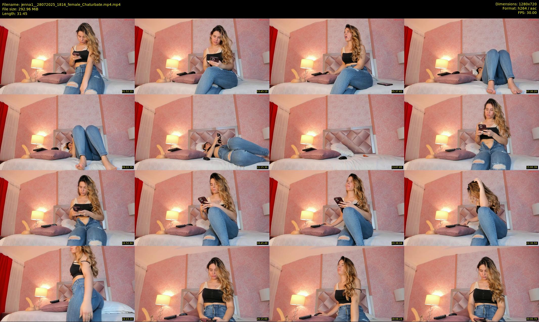 jenna1_ — 32 minute Chaturbate female cam show recording, 720p, Jul 28, 2025