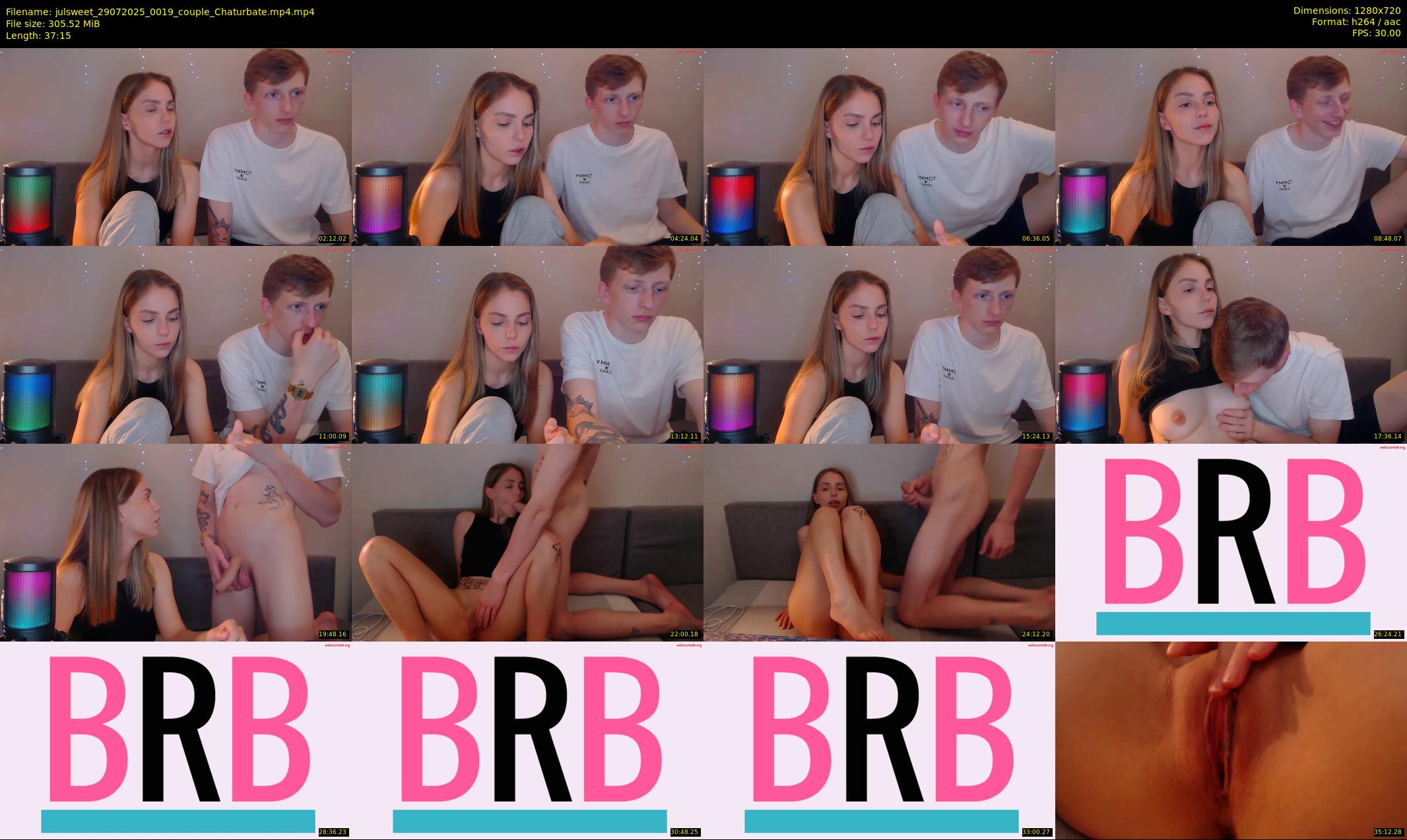 julsweet — 38 minute Chaturbate male cam show recording, 720p, Jul 29, 2025