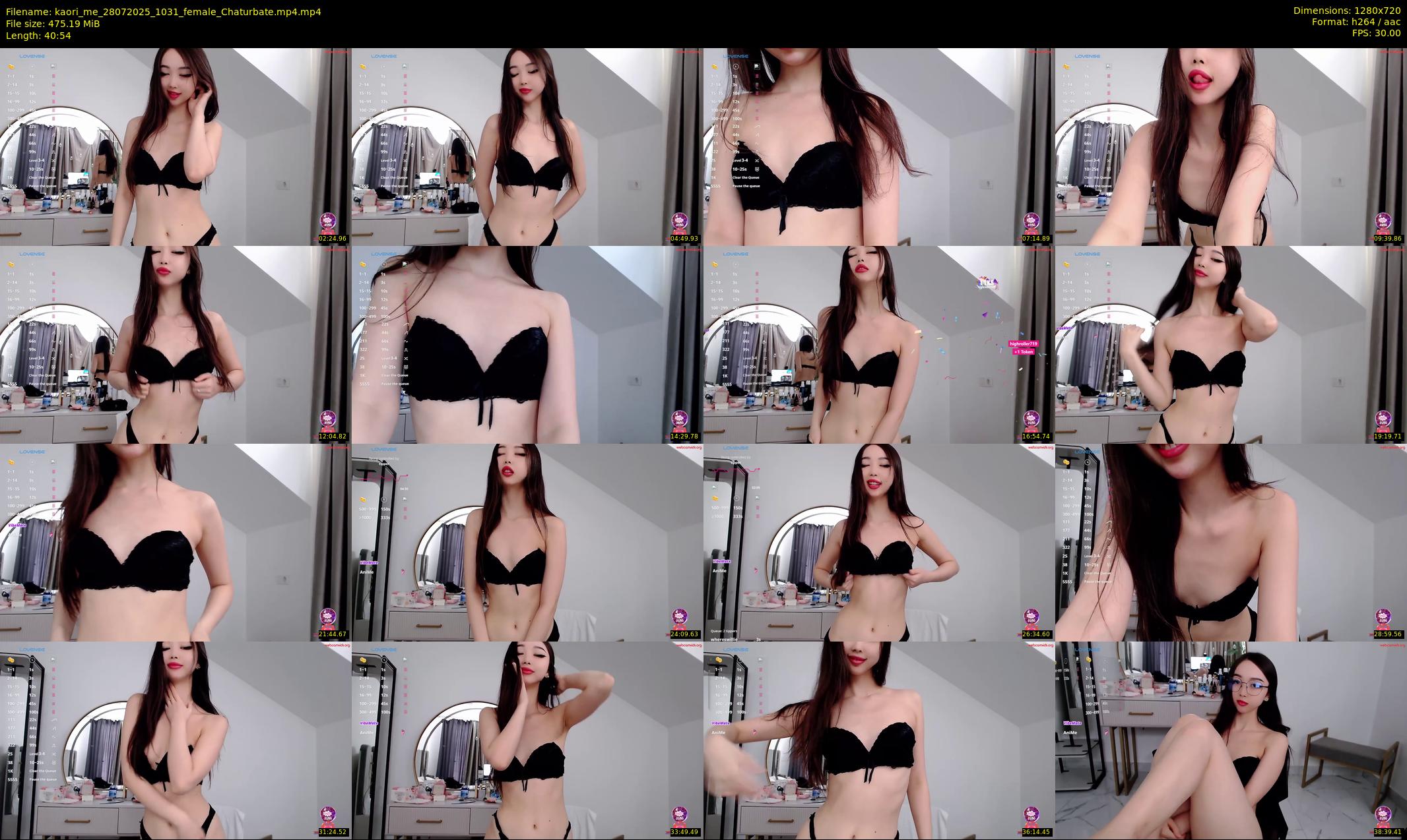 kaori_me — 41 minute Chaturbate female cam show recording, 720p, Jul 28, 2025