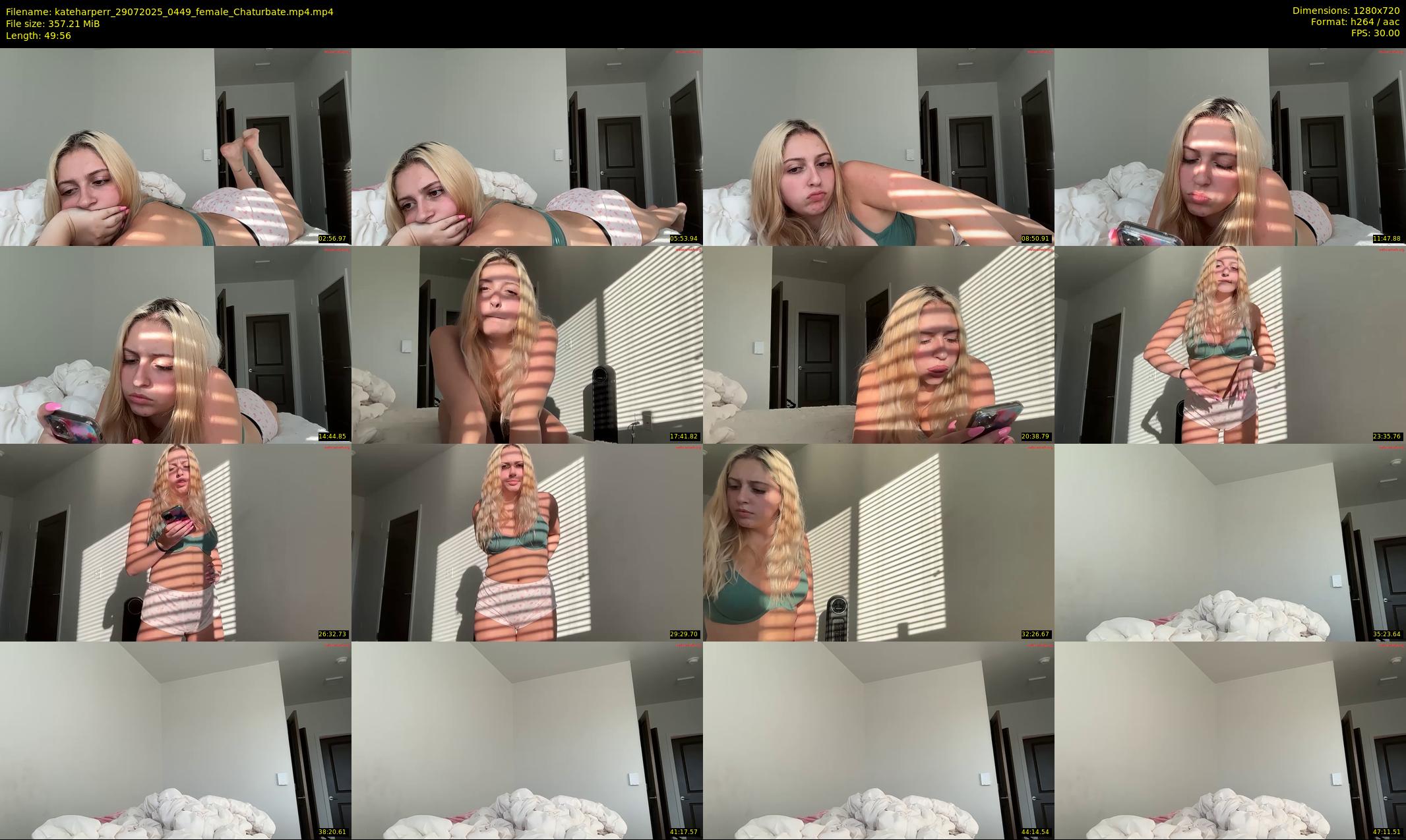 kateharperr — 50 minute Chaturbate female cam show recording, 720p, Jul 29, 2025