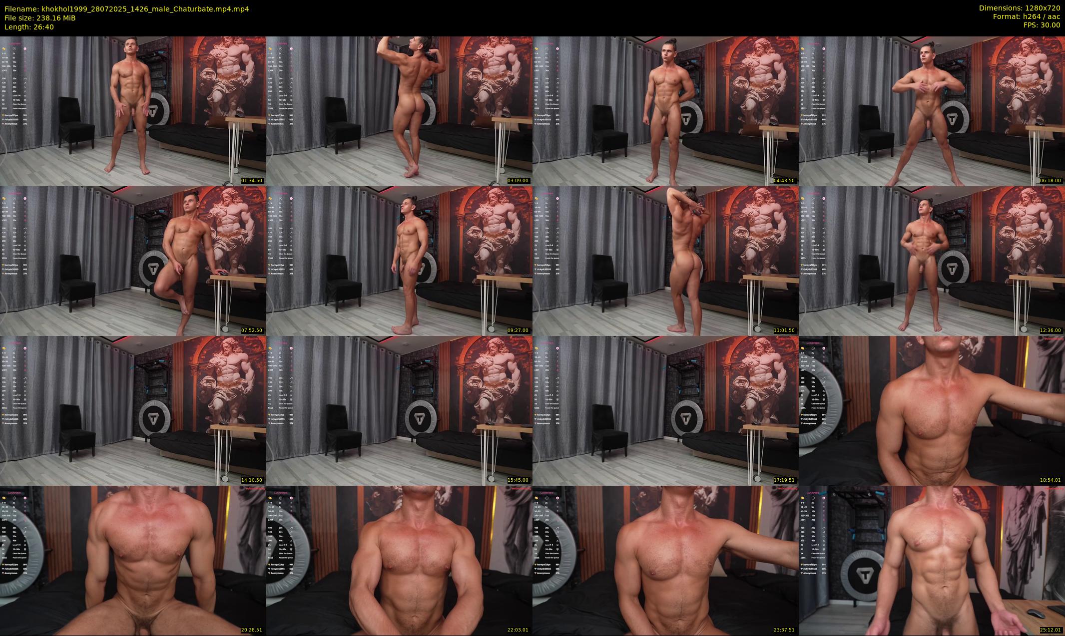 khokhol1999 — 27 minute Chaturbate male cam show recording, 720p, Jul 28, 2025
