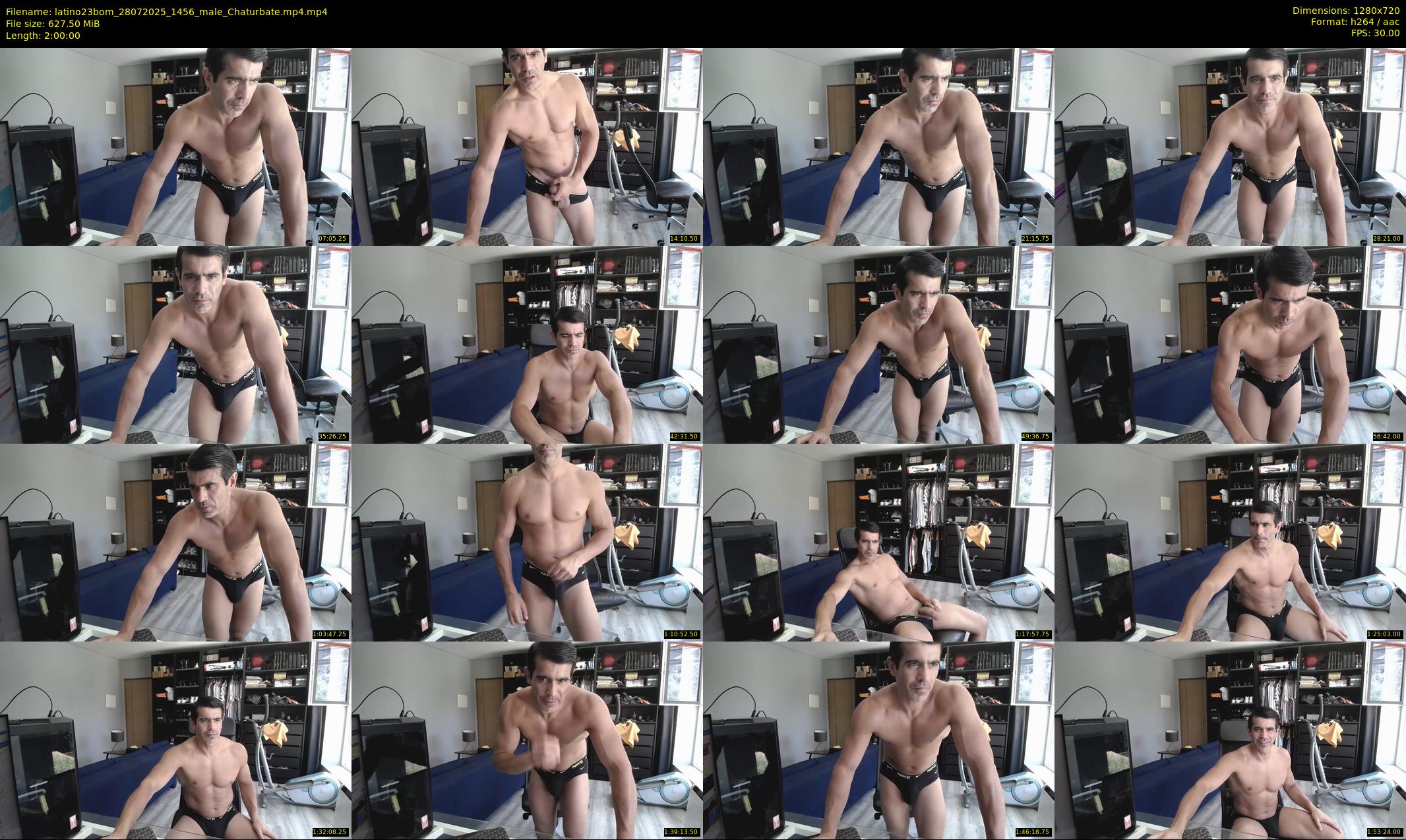latino23bom — 120 minute Chaturbate male cam show recording, 720p, Jul 28, 2025