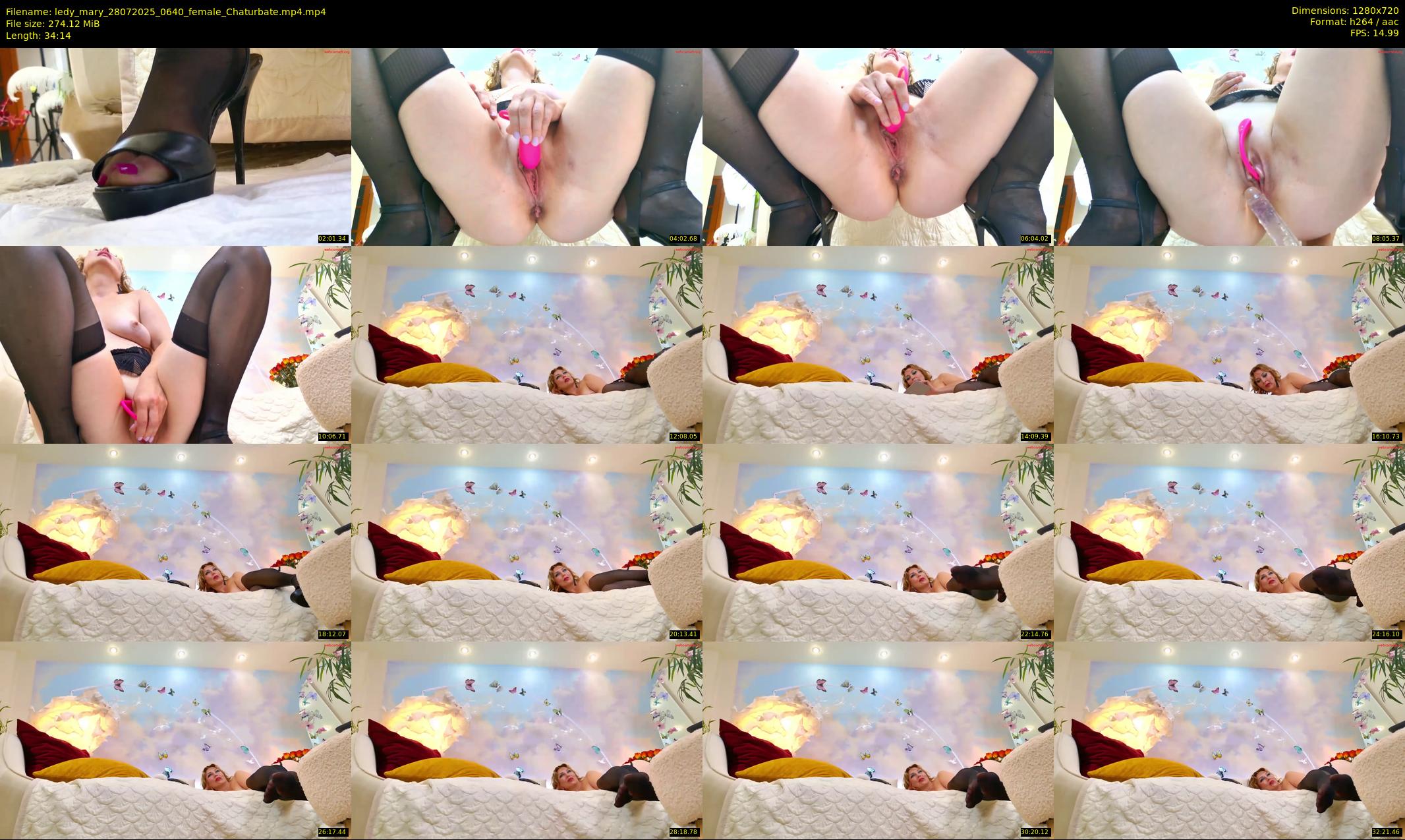 ledy_mary — 35 minute Chaturbate female cam show recording, 720p, Jul 28, 2025