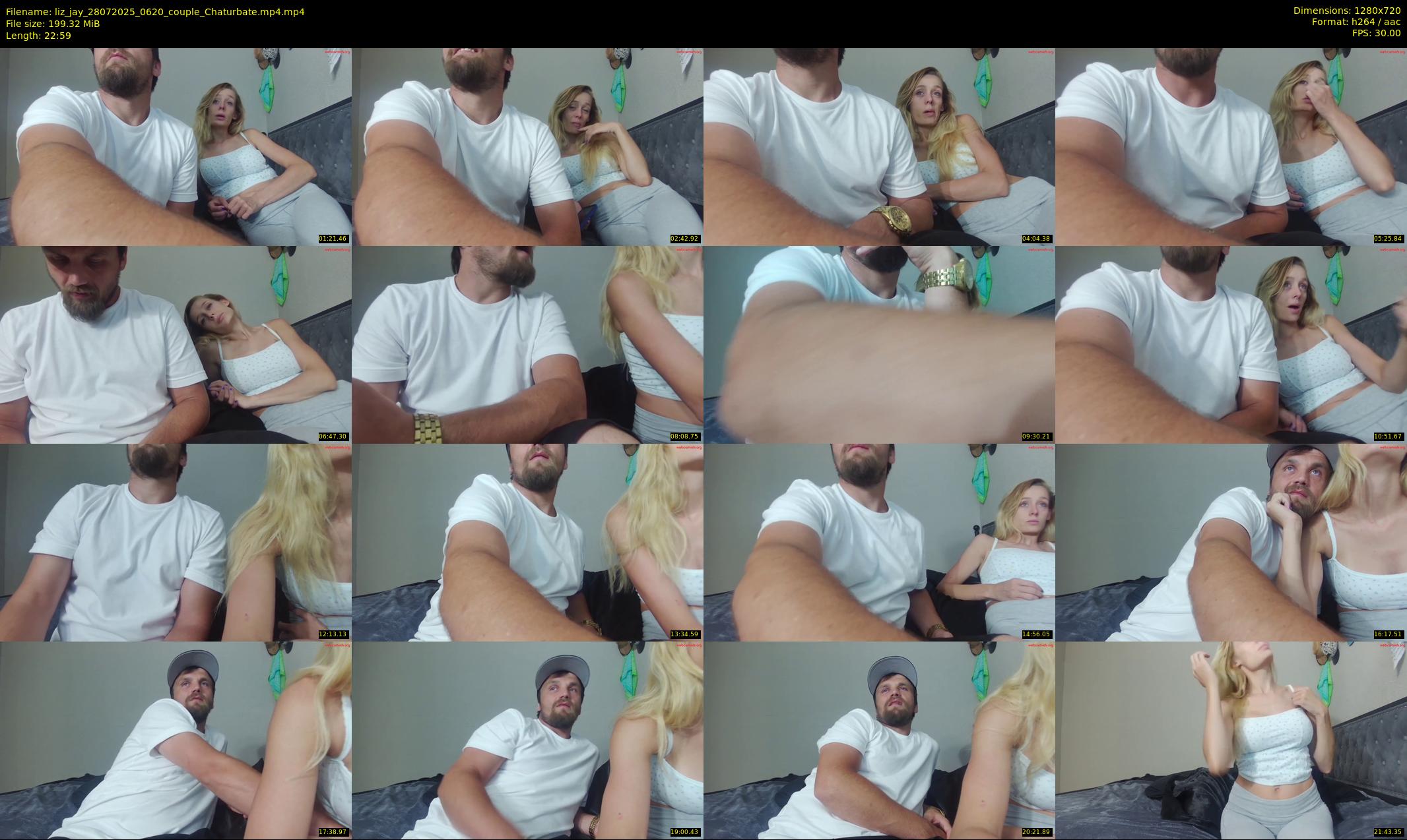 liz_jay — 23 minute Chaturbate couple cam show recording, 720p, Jul 28, 2025