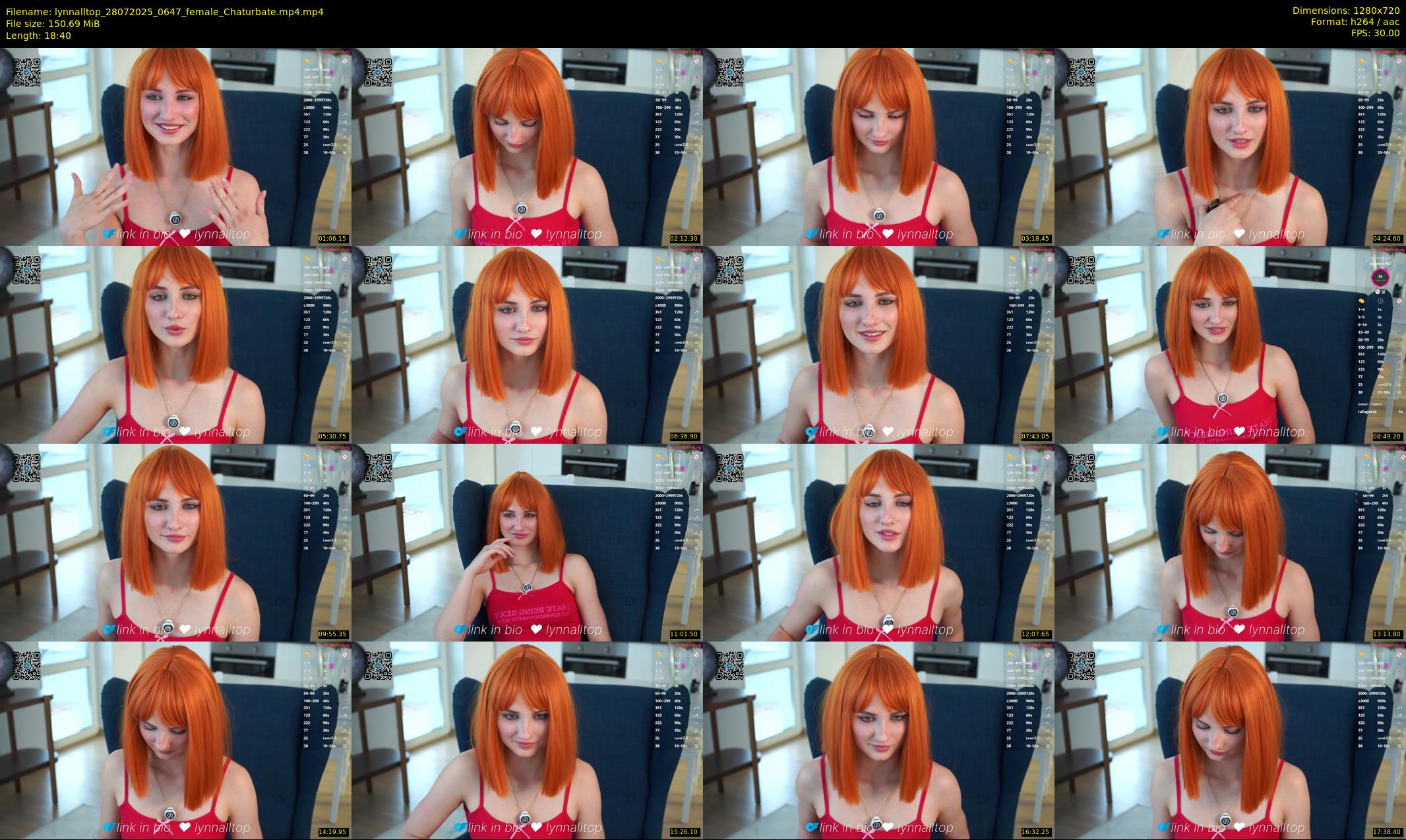 lynnalltop — 19 minute Chaturbate female cam show recording, 720p, Jul 28, 2025