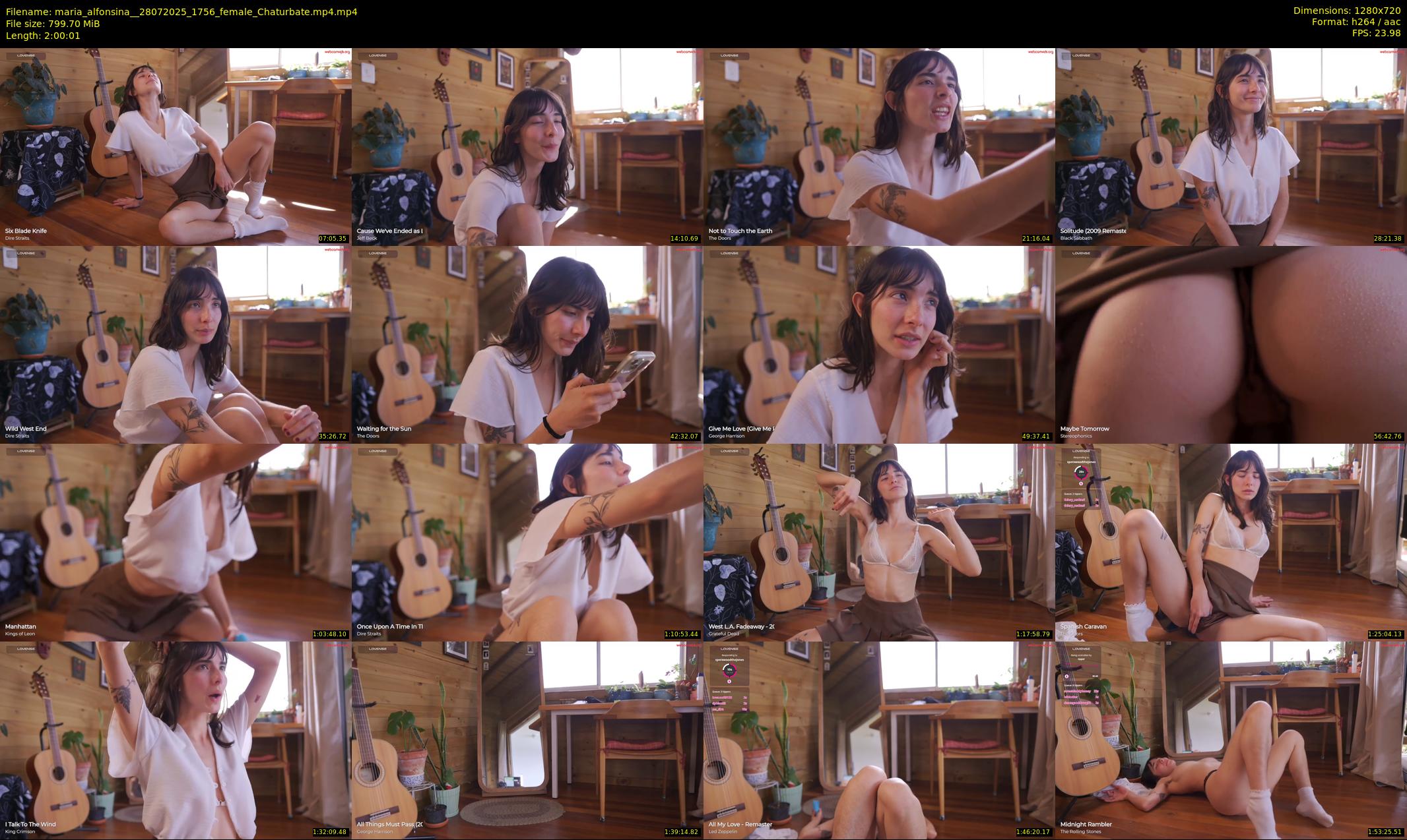 maria_alfonsina_ — 121 minute Chaturbate female cam show recording, 720p, Jul 28, 2025