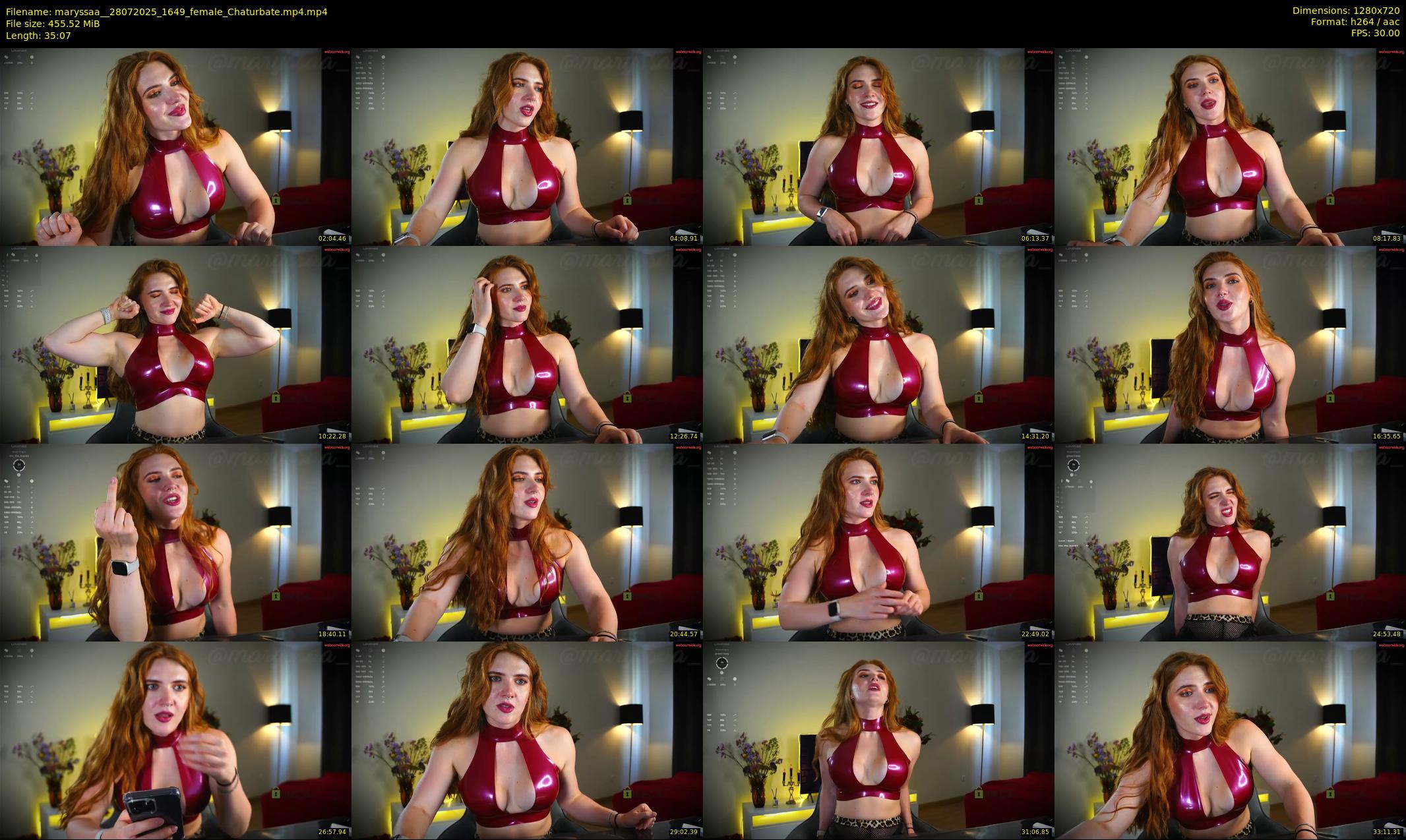 maryssaa_ — 36 minute Chaturbate female cam show recording, 720p, Jul 28, 2025