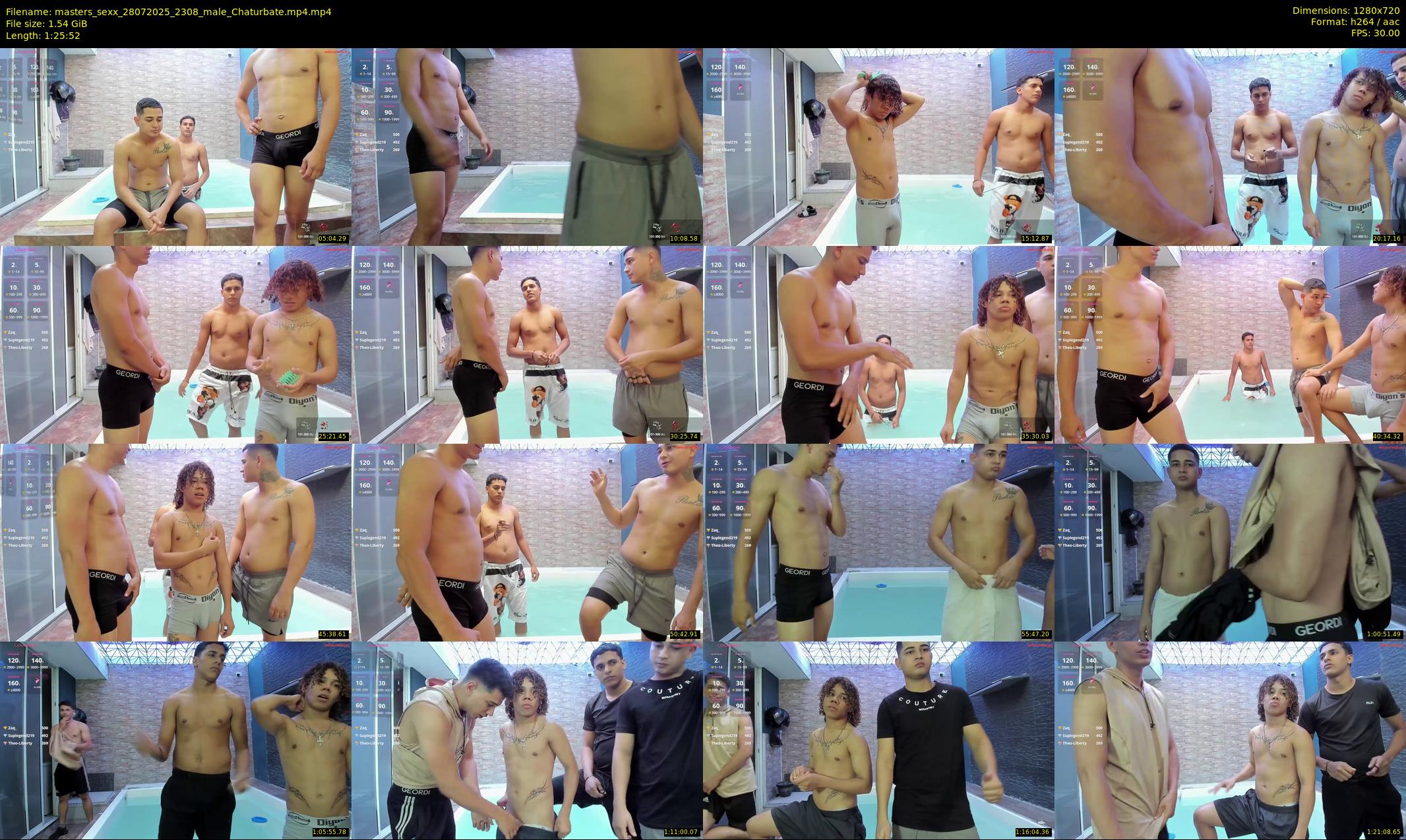 masters_sexx — 86 minute Chaturbate male cam show recording, 720p, Jul 28, 2025