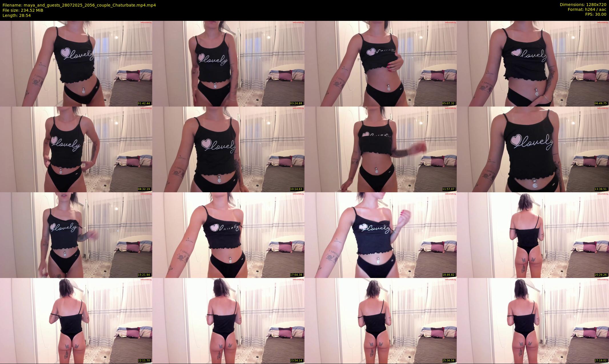 maya_and_guests — 29 minute Chaturbate couple cam show recording, 720p, Jul 28, 2025