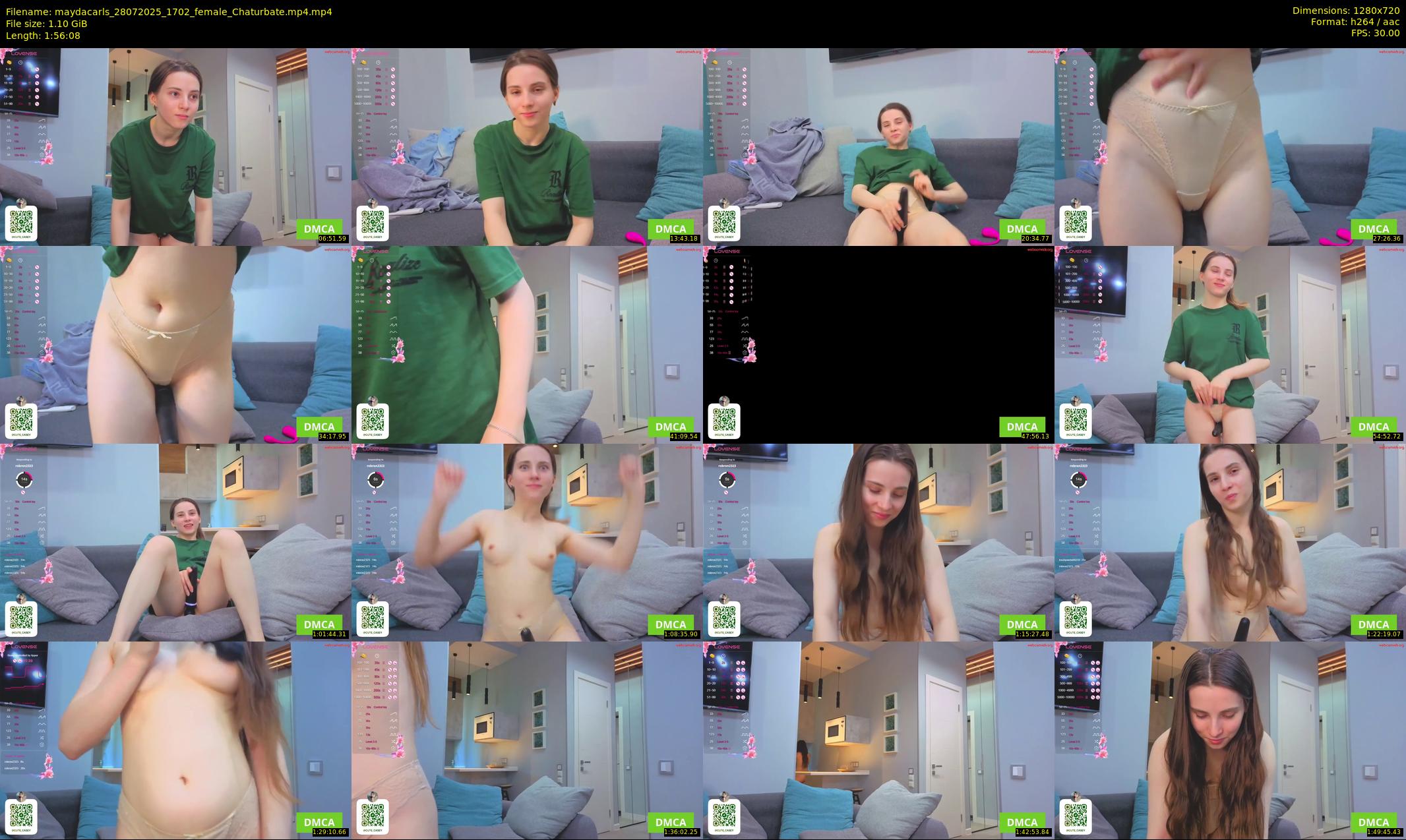 maydacarls — 117 minute Chaturbate female cam show recording, 720p, Jul 28, 2025
