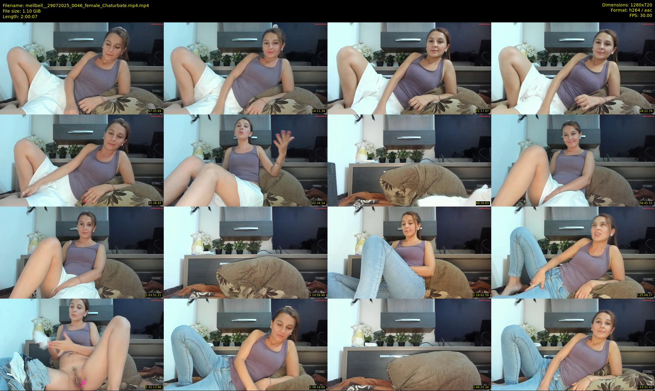 mellbell_ — 121 minute Chaturbate female cam show recording, 720p, Jul 29, 2025