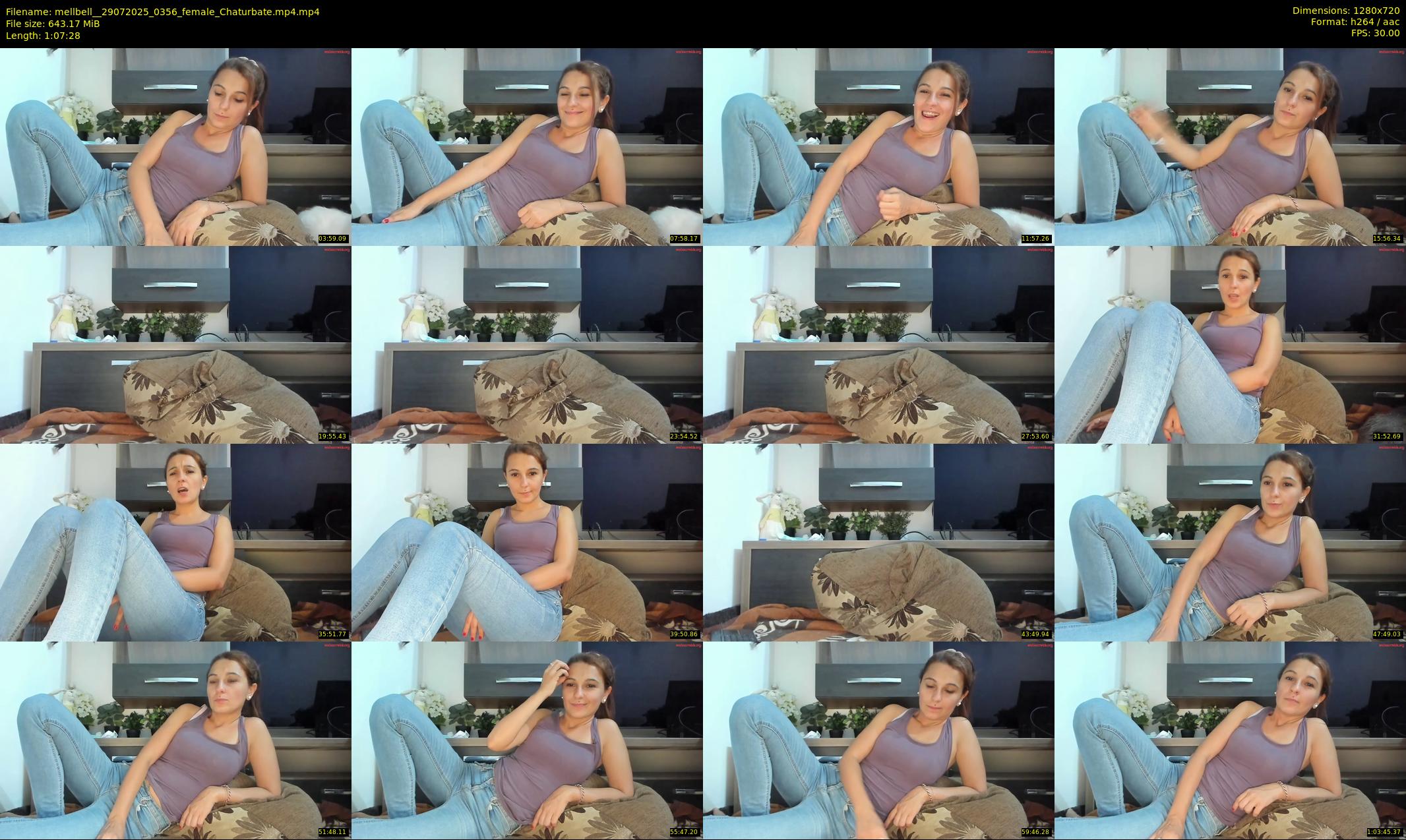 mellbell_ — 68 minute Chaturbate female cam show recording, 720p, Jul 29, 2025
