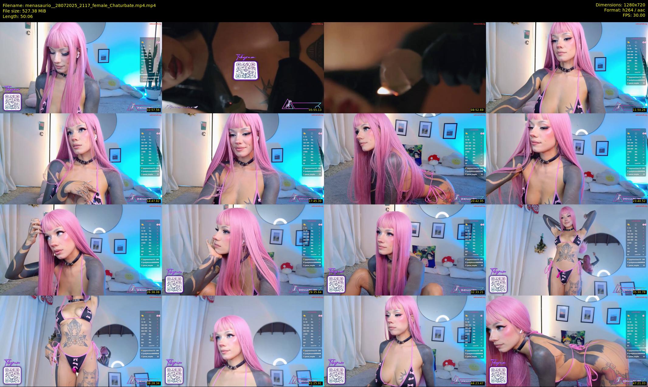 menasaurio_ — 51 minute Chaturbate female cam show recording, 720p, Jul 28, 2025