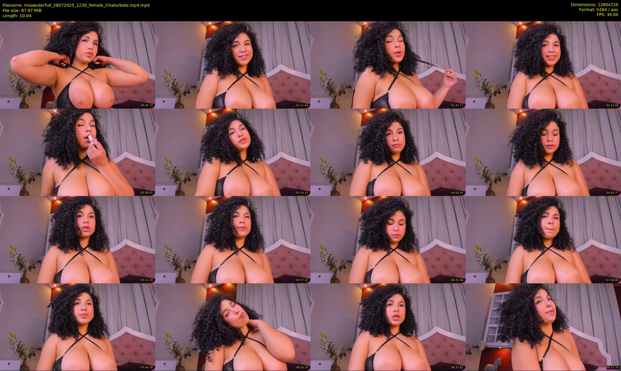 miawoderfull — 11 minute Chaturbate female cam show recording, 720p, Jul 28, 2025