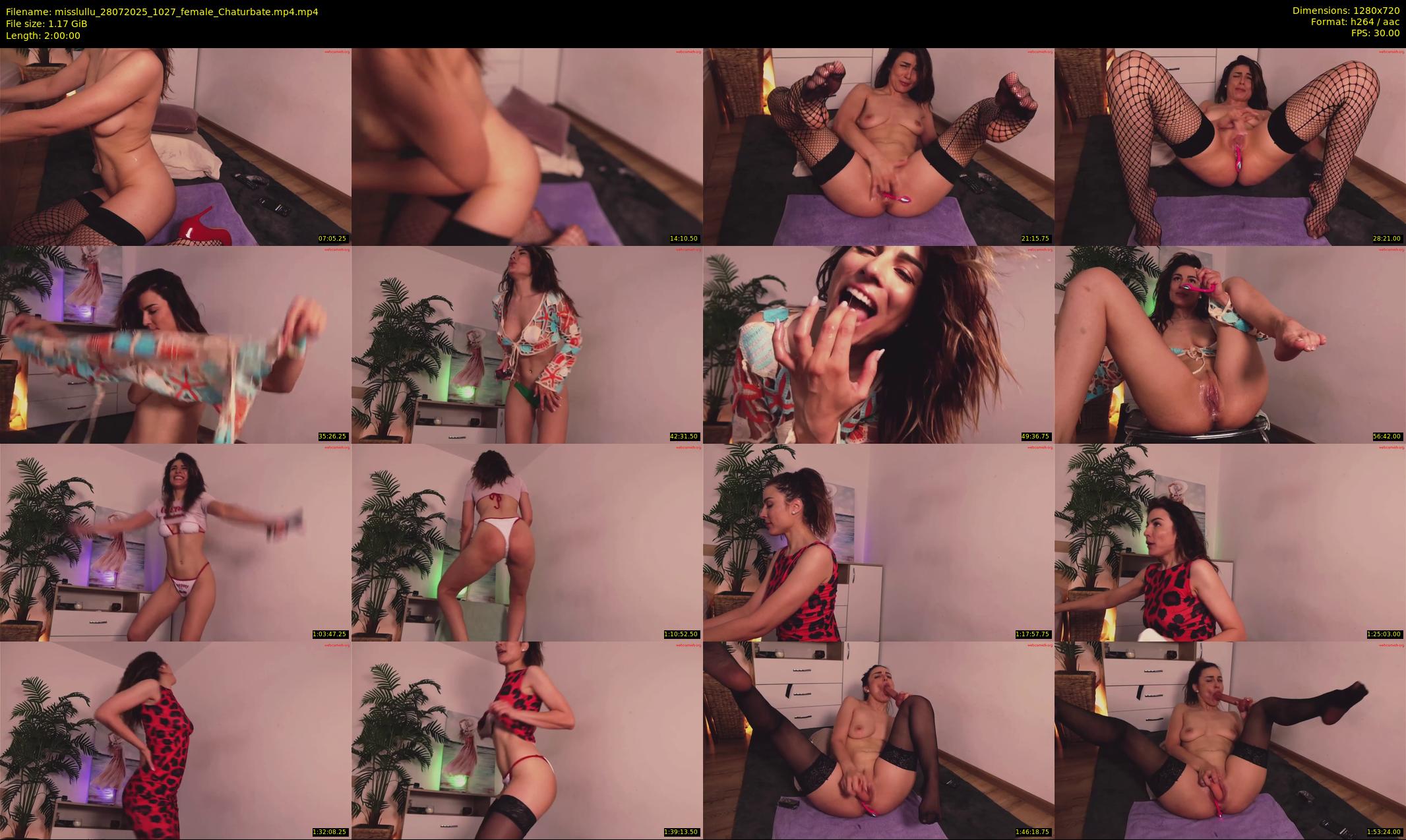 misslullu — 120 minute Chaturbate female cam show recording, 720p, Jul 28, 2025