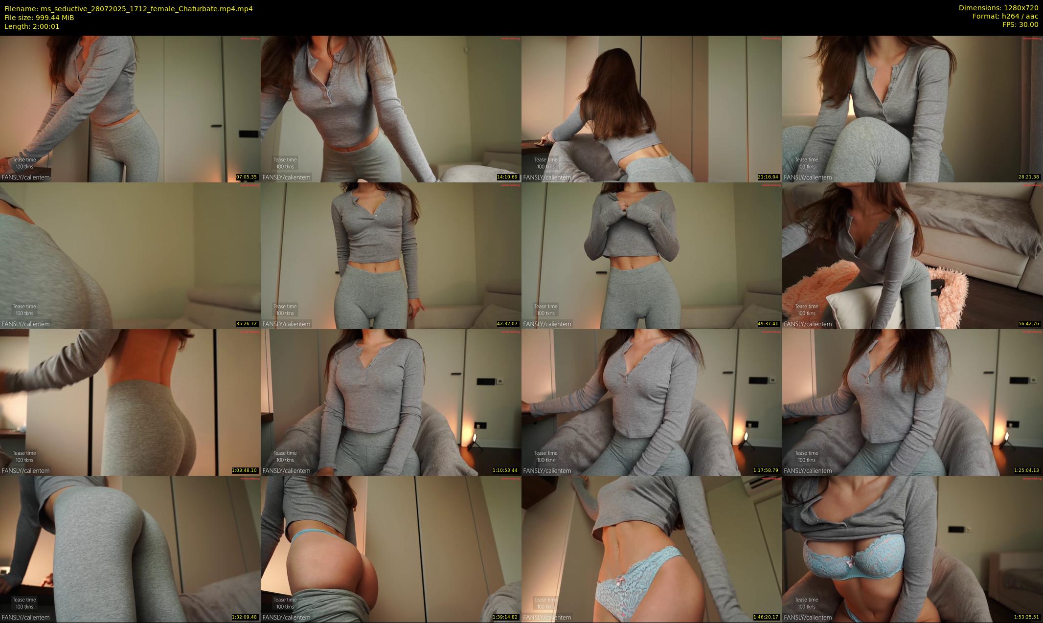 ms_seductive — 121 minute Chaturbate female cam show recording, 720p, Jul 28, 2025