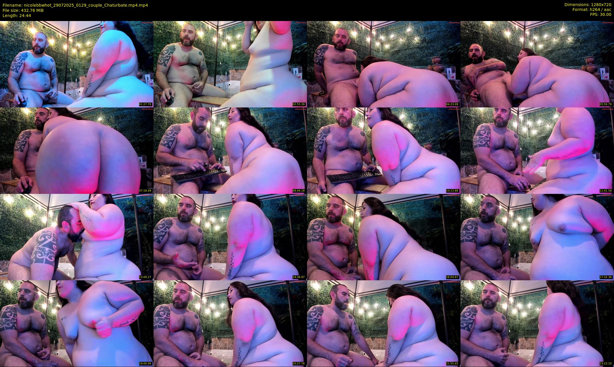 nicolebbwhot — 25 minute Chaturbate female cam show recording, 720p, Jul 29, 2025