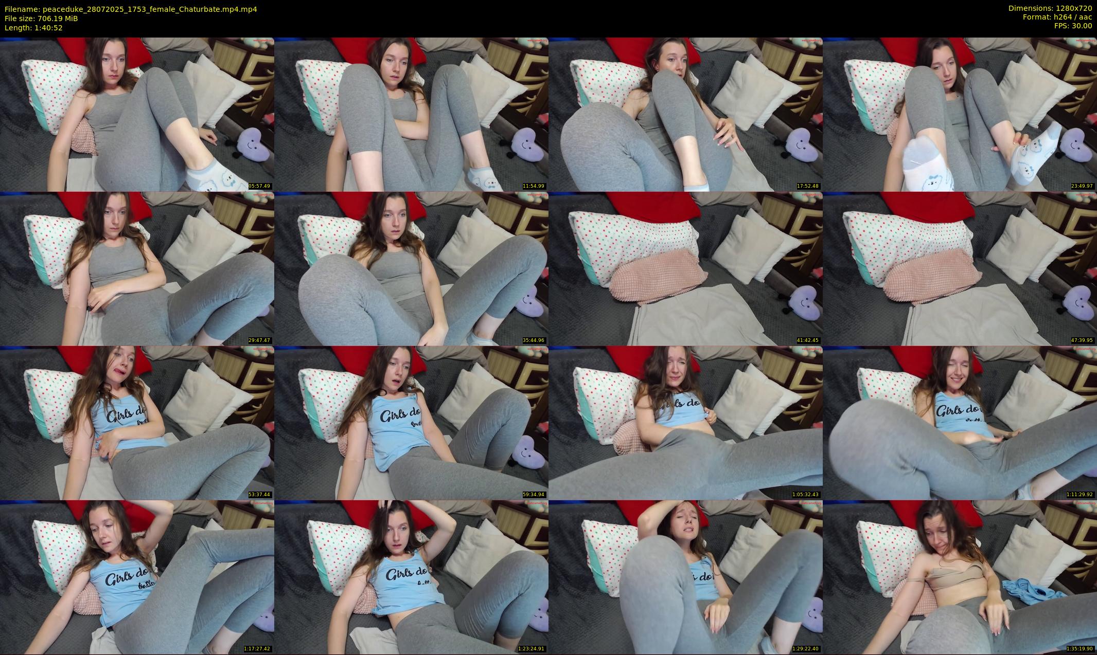 peaceduke — 101 minute Chaturbate female cam show recording, 720p, Jul 28, 2025