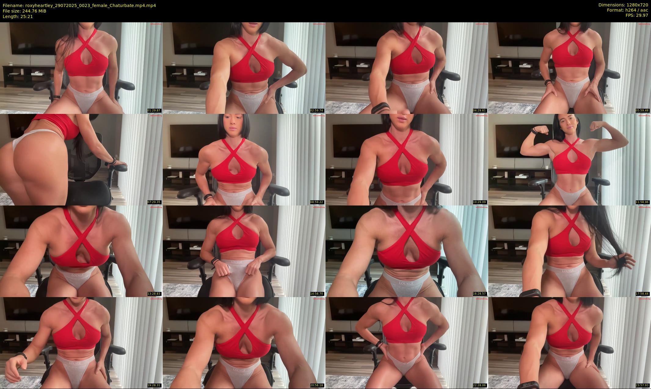 roxyheartley — 26 minute Chaturbate female cam show recording, 720p, Jul 29, 2025