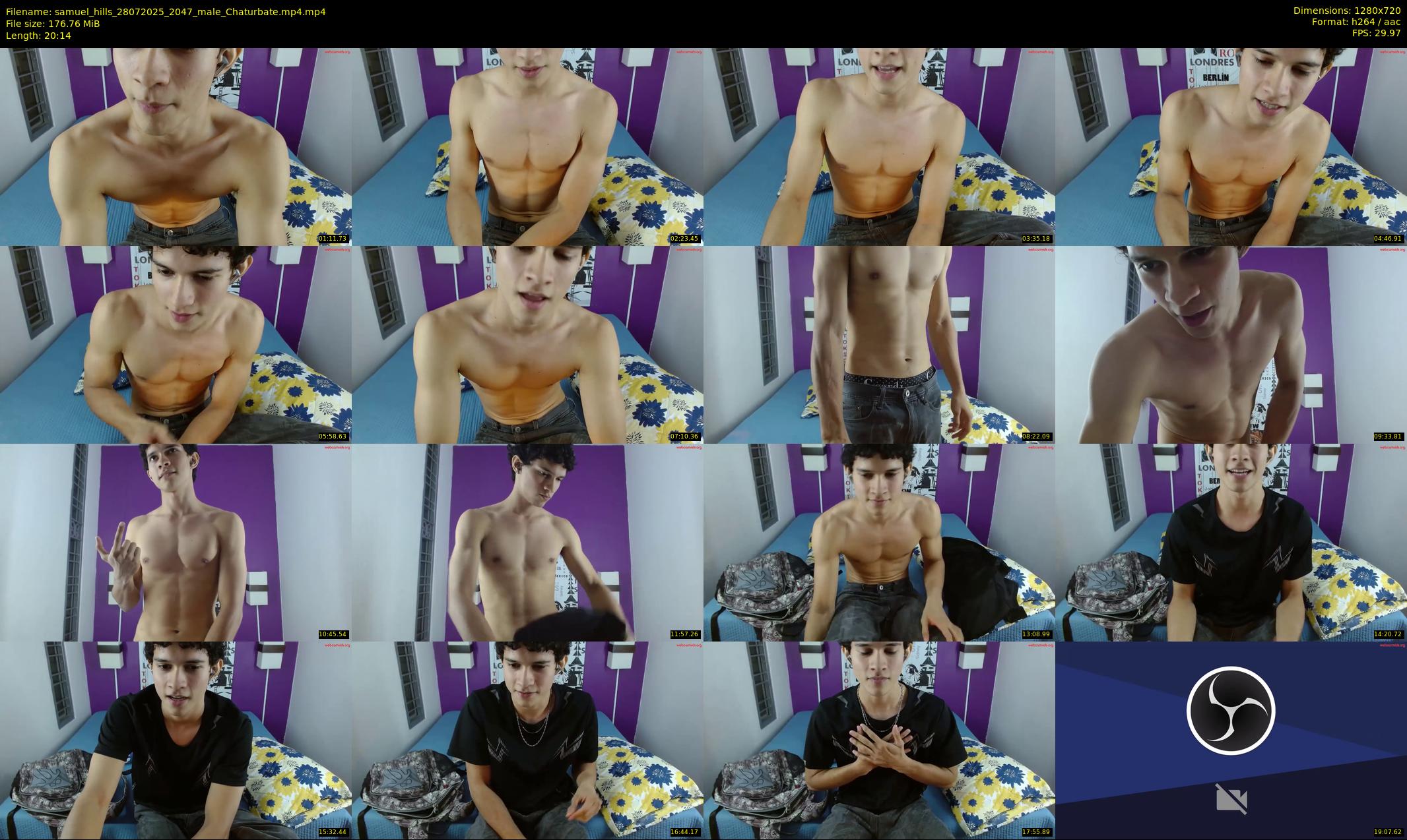 samuel_hills — 21 minute Chaturbate male cam show recording, 720p, Jul 28, 2025