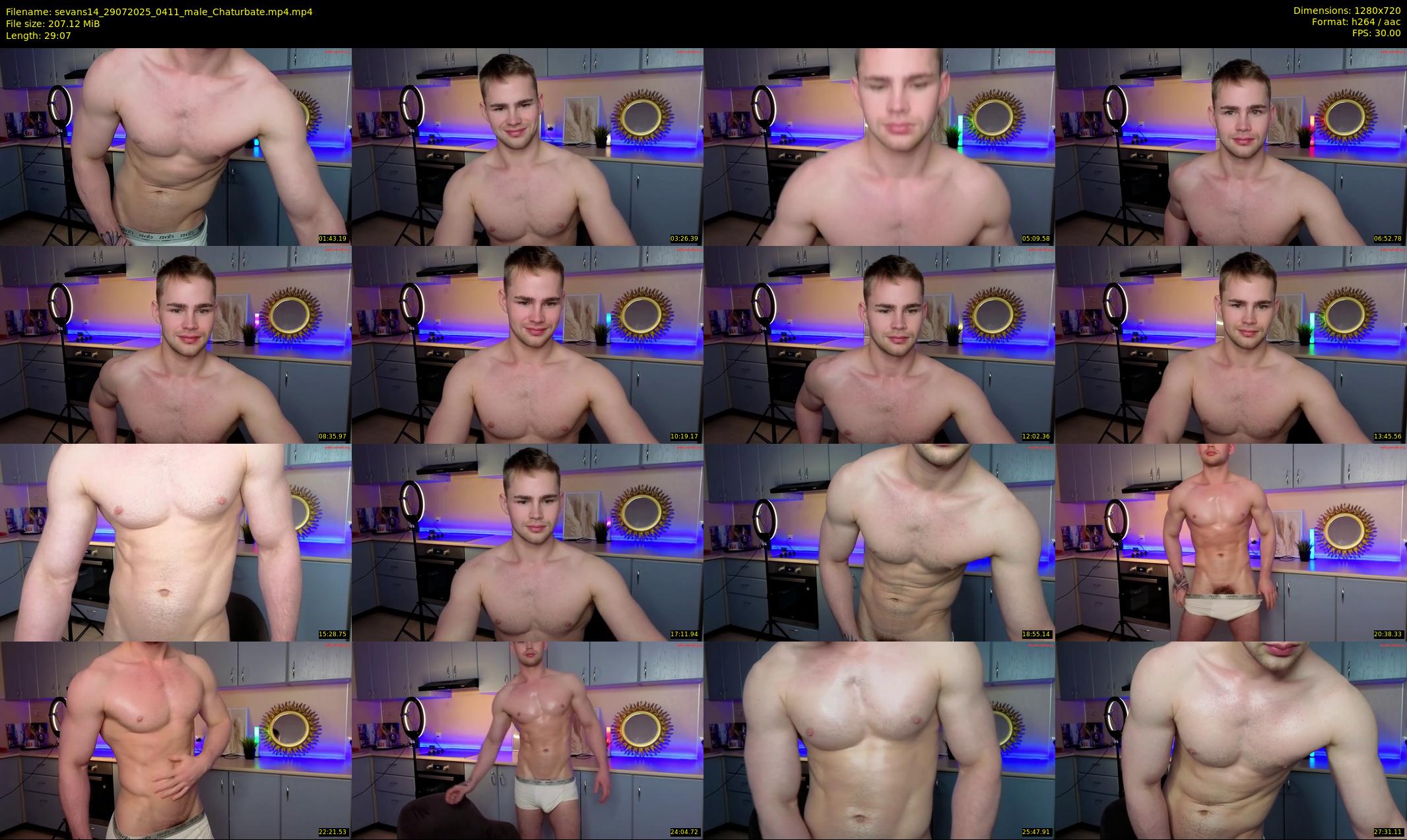 sevans14 — 30 minute Chaturbate male cam show recording, 720p, Jul 29, 2025