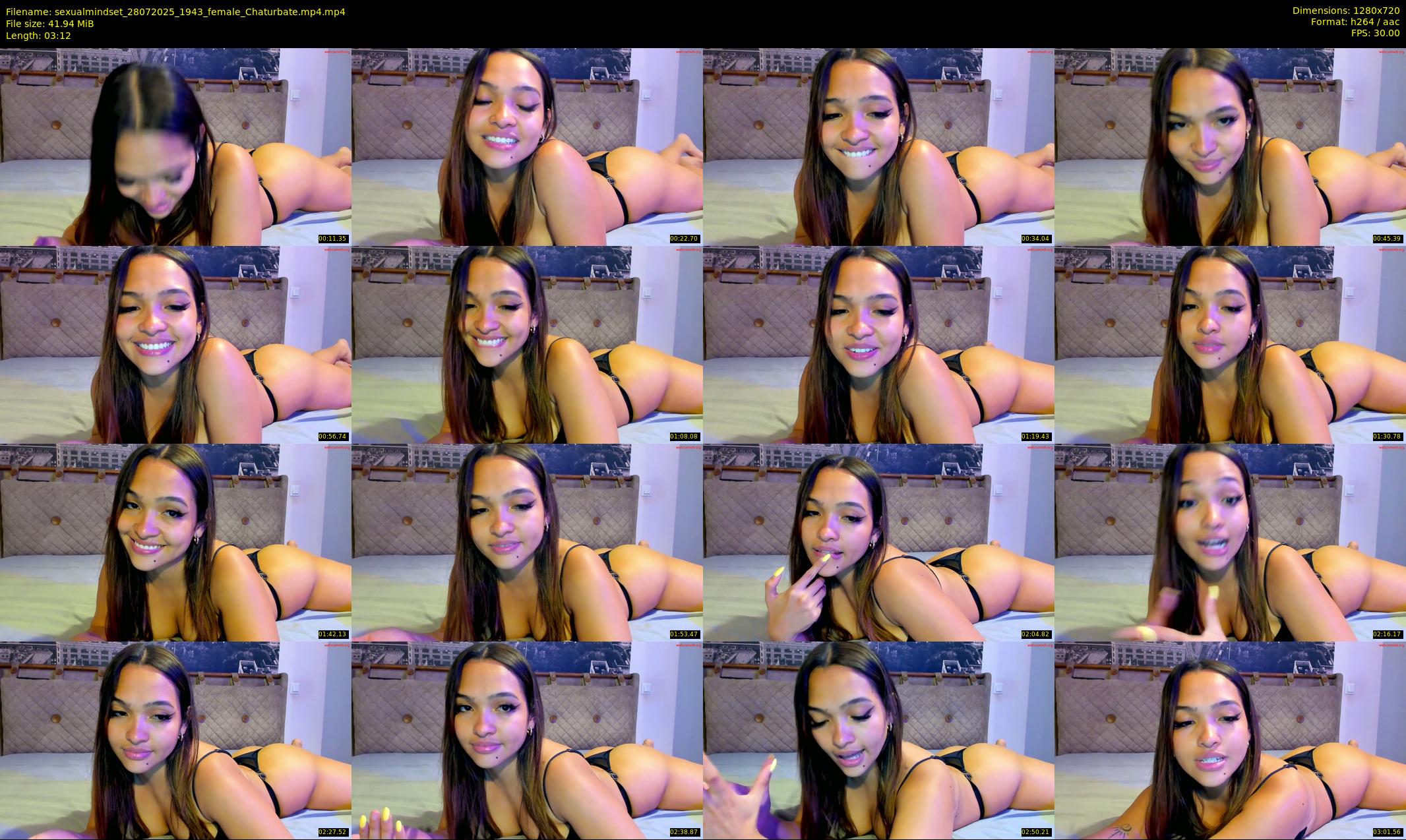 sexualmindset — 4 minute Chaturbate female cam show recording, 720p, Jul 28, 2025