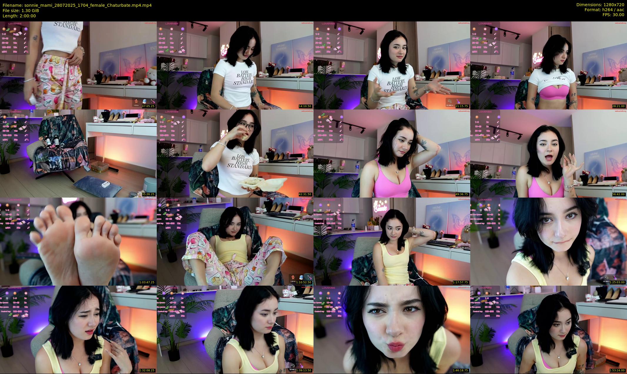 sonnie_mami — 120 minute Chaturbate female cam show recording, 720p, Jul 28, 2025
