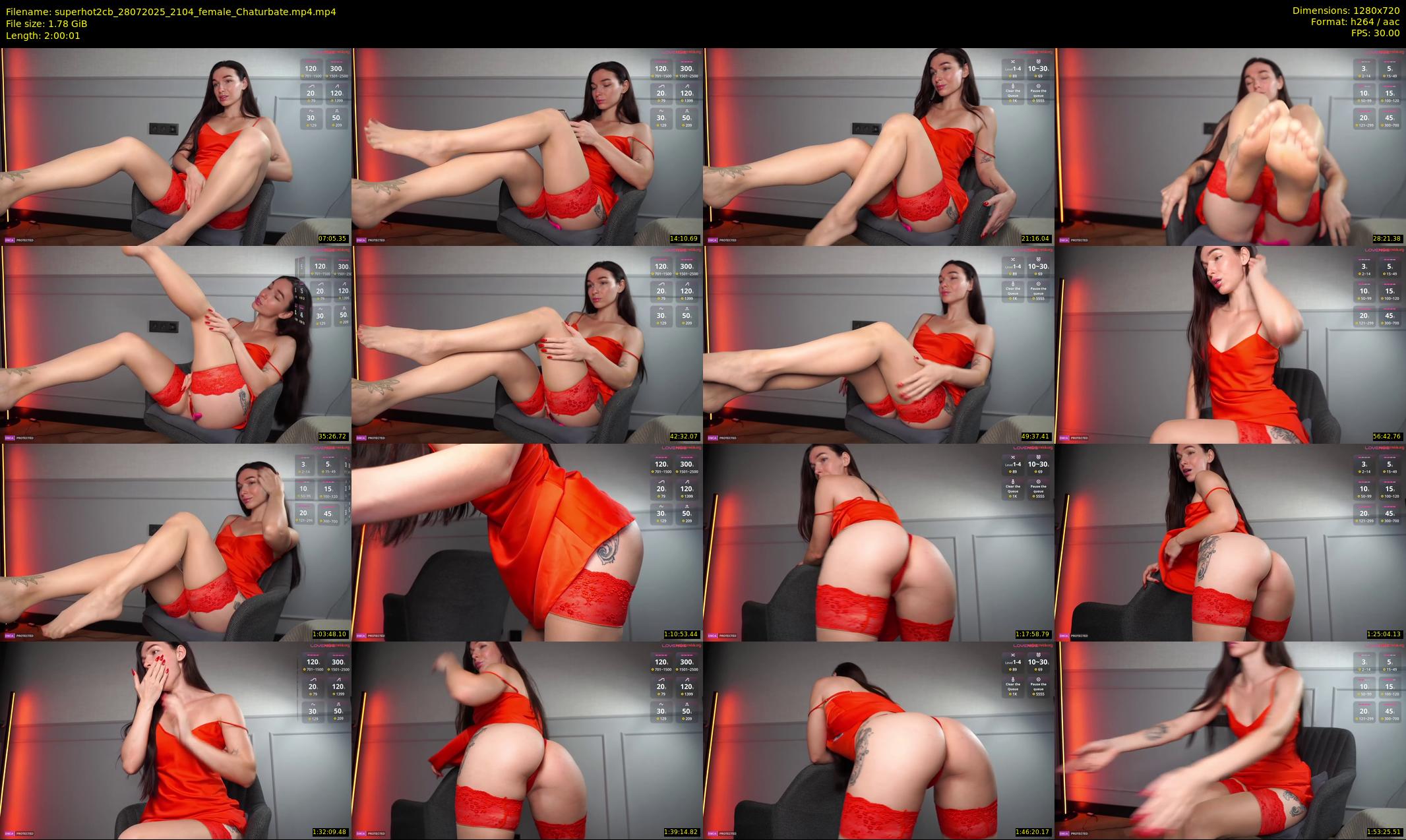 superhot2cb — 121 minute Chaturbate female cam show recording, 720p, Jul 28, 2025
