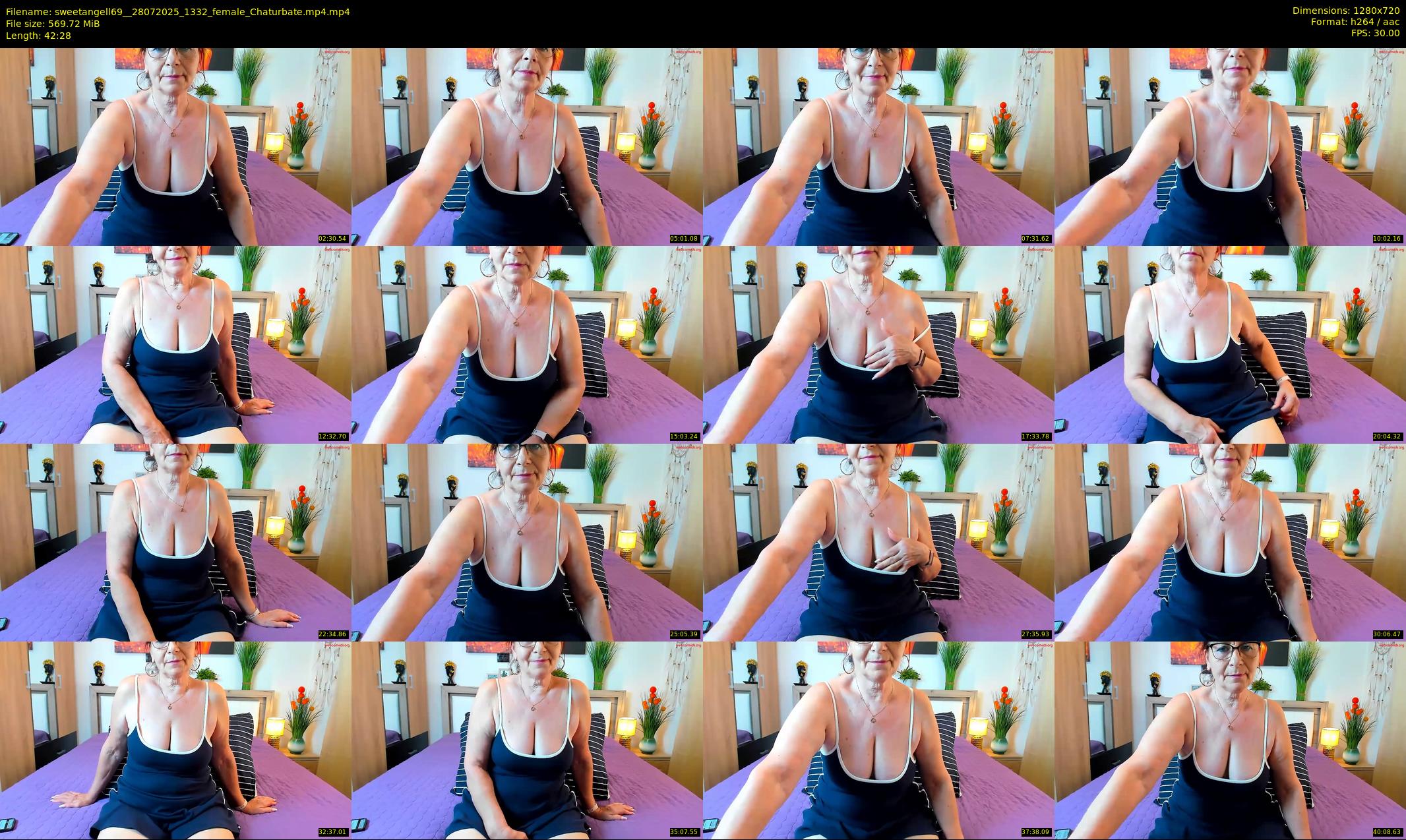 sweetangell69_ — 43 minute Chaturbate female cam show recording, 720p, Jul 28, 2025