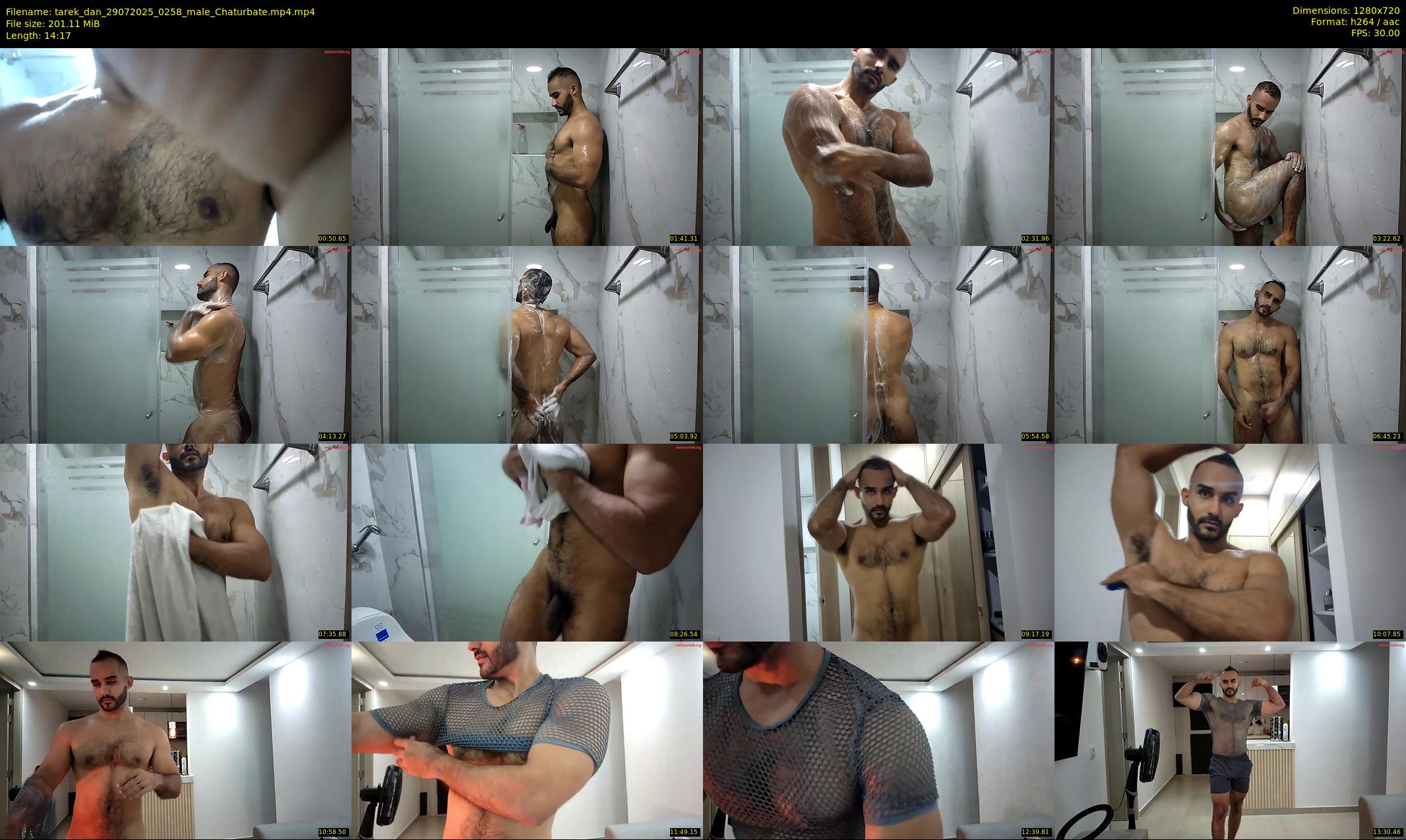tarek_dan — 15 minute Chaturbate male cam show recording, 720p, Jul 29, 2025