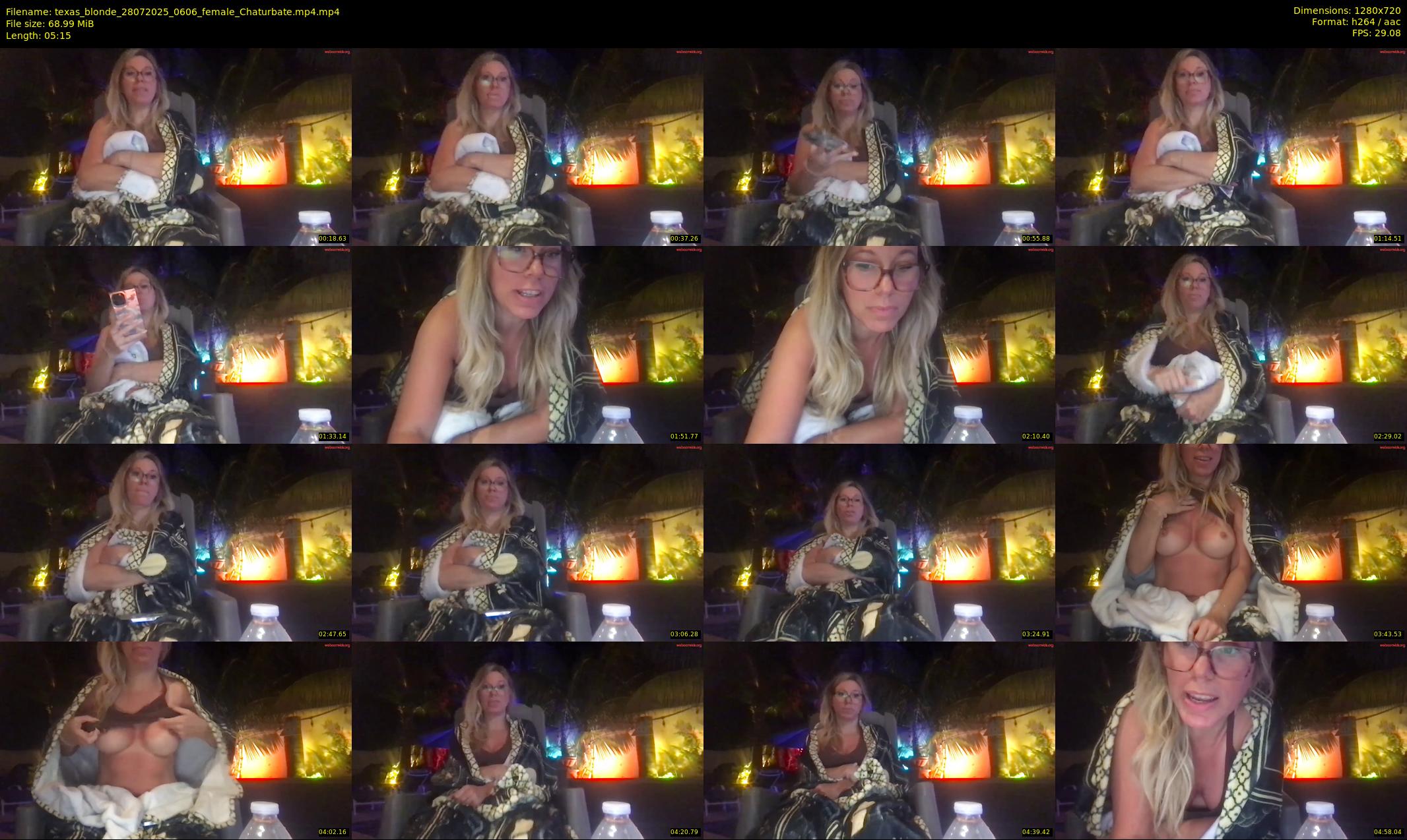 texas_blonde — 6 minute Chaturbate female cam show recording, 720p, Jul 28, 2025