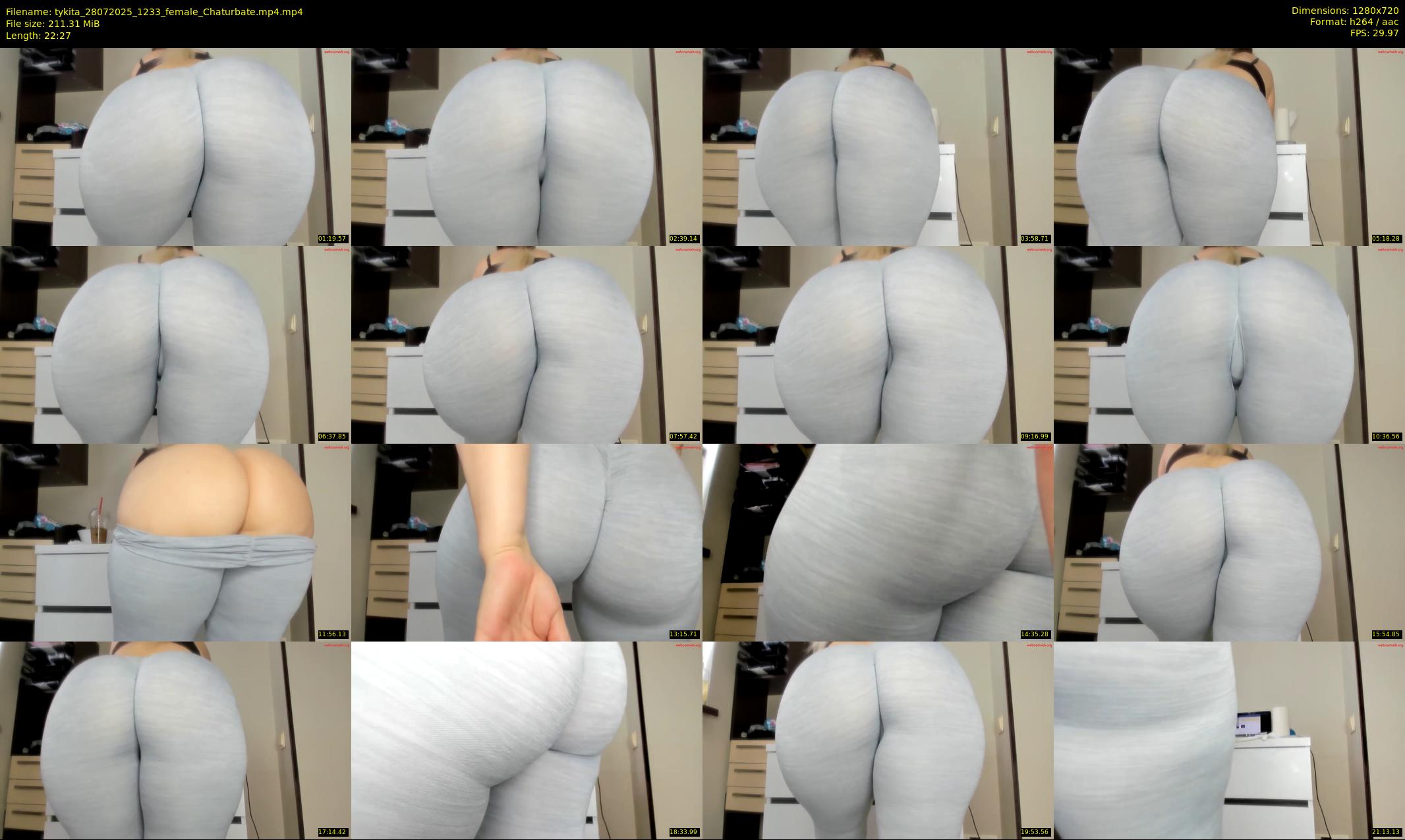 tykita — 23 minute Chaturbate female cam show recording, 720p, Jul 28, 2025