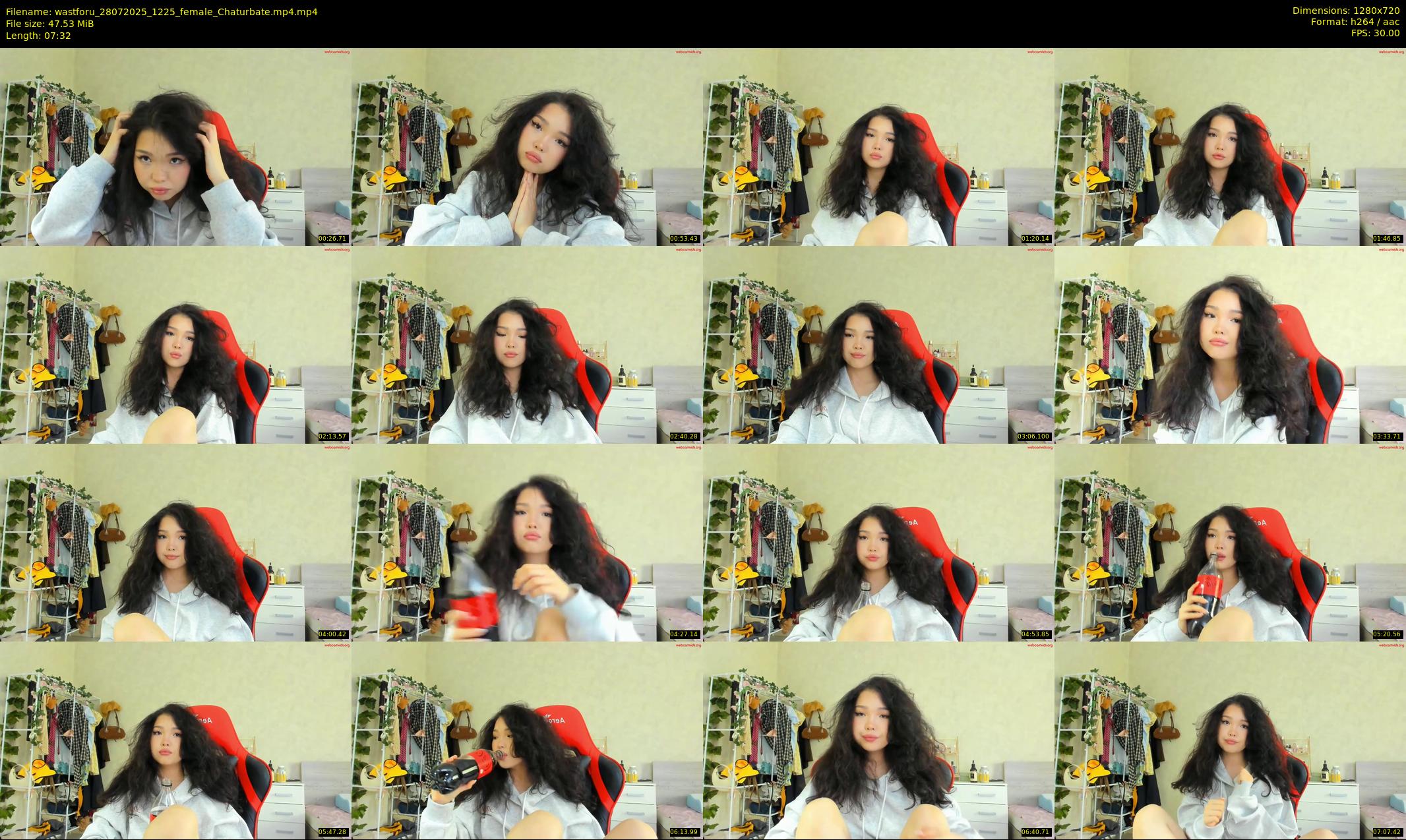 wastforu — 8 minute Chaturbate female cam show recording, 720p, Jul 28, 2025