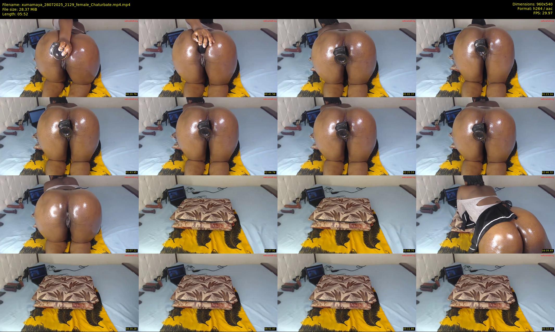 xumamaya — 6 minute Chaturbate female cam show recording, 480p, Jul 28, 2025