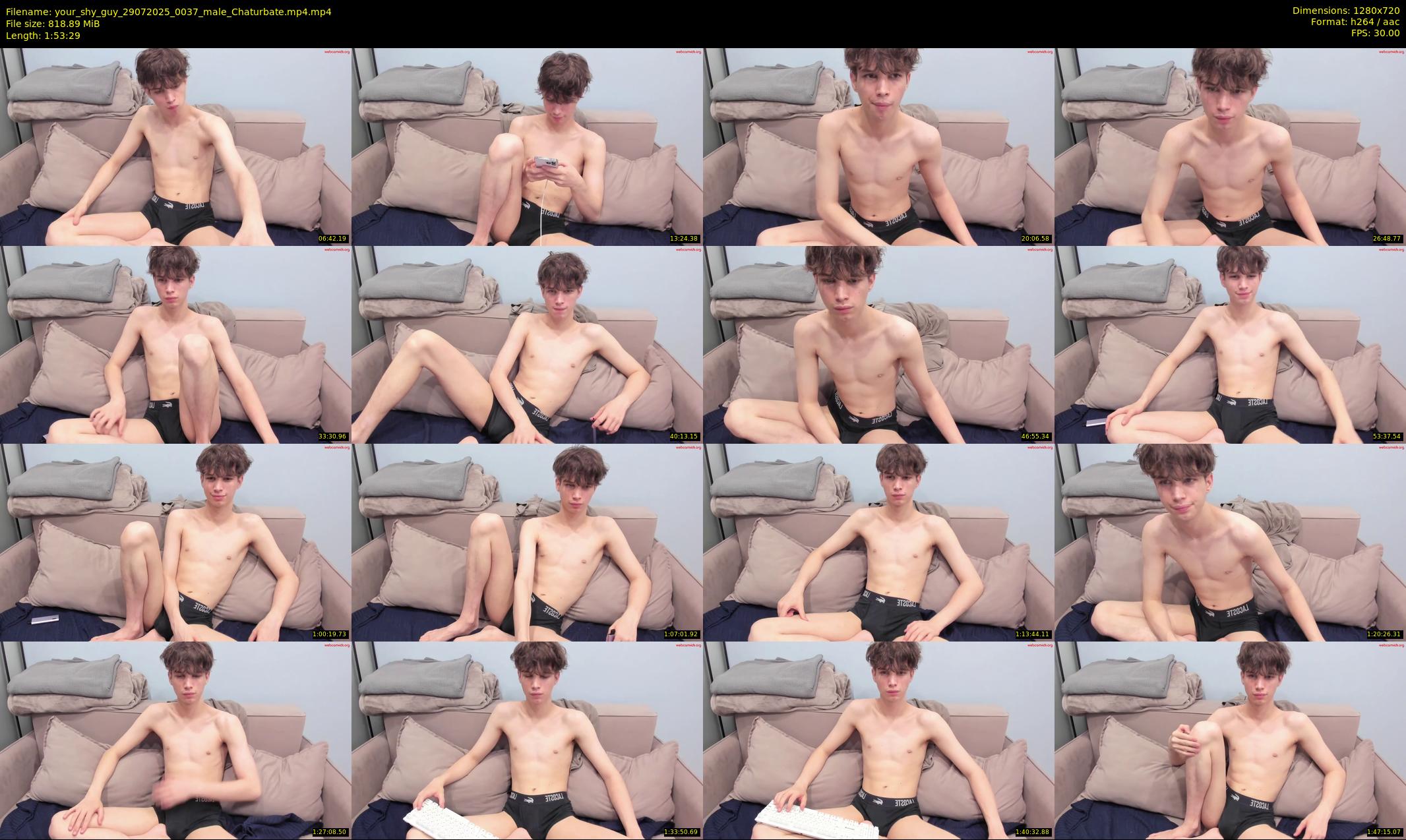 your_shy_guy — 114 minute Chaturbate male cam show recording, 720p, Jul 29, 2025