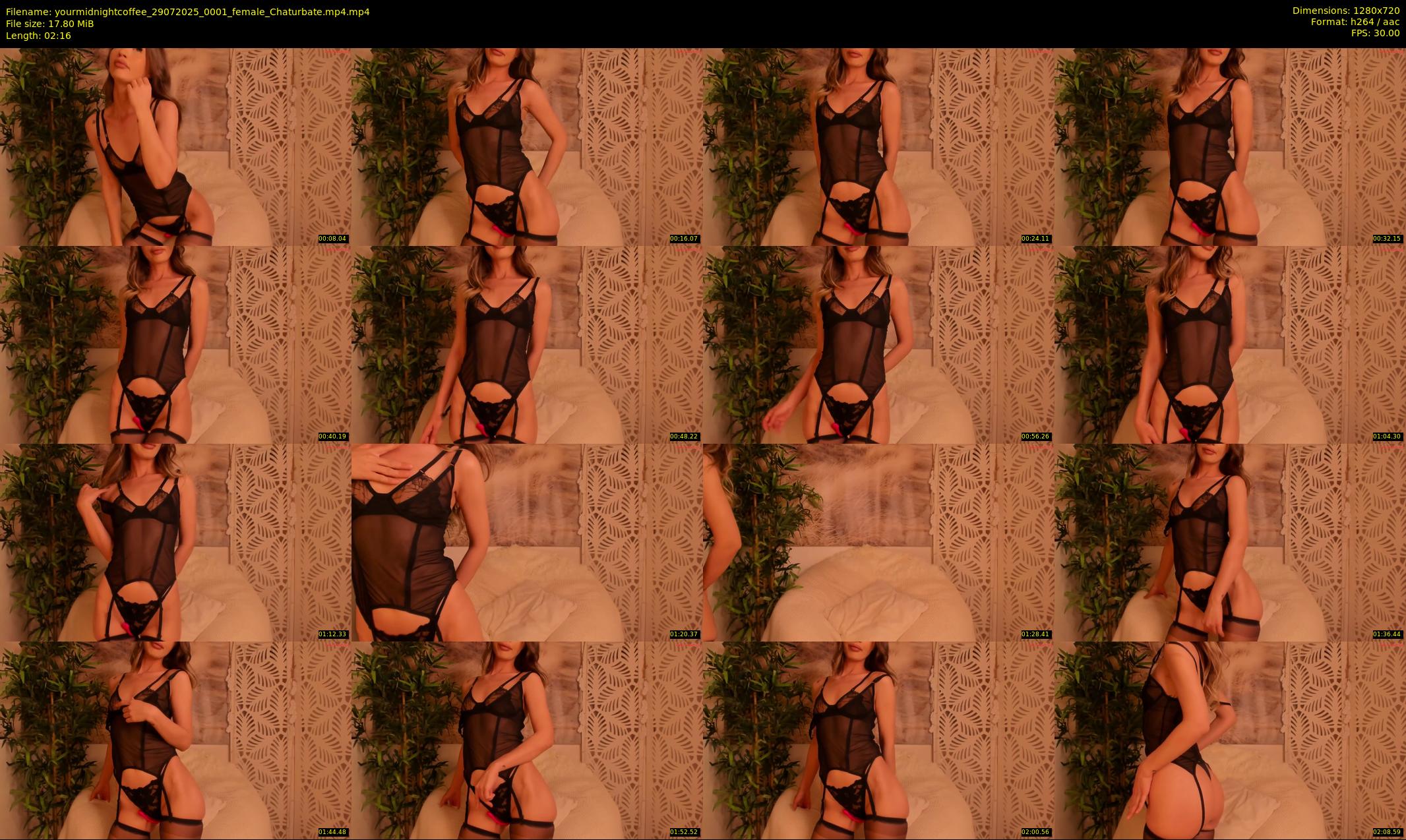 yourmidnightcoffee — 3 minute Chaturbate female cam show recording, 720p, Jul 29, 2025