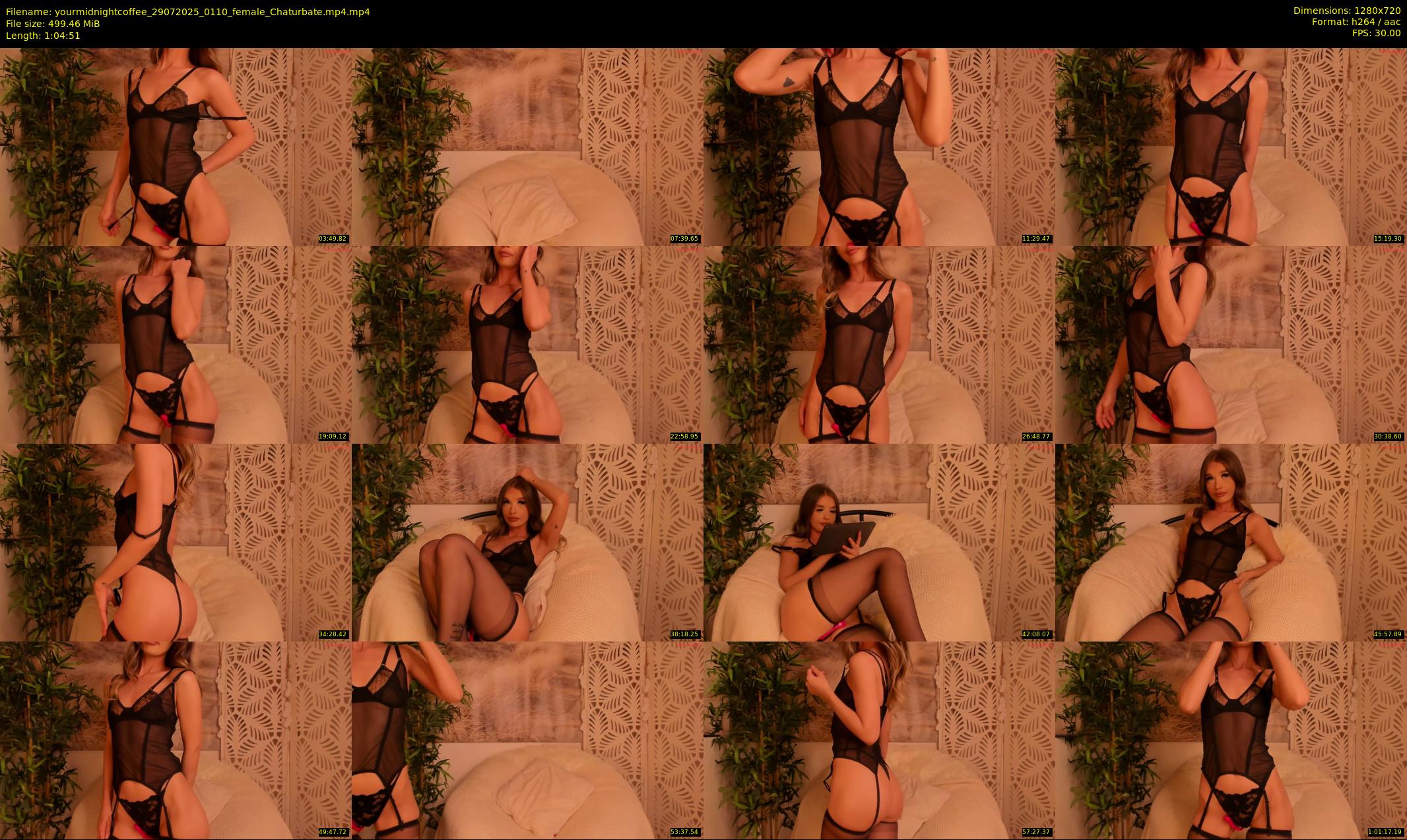 yourmidnightcoffee — 65 minute Chaturbate female cam show recording, 720p, Jul 29, 2025